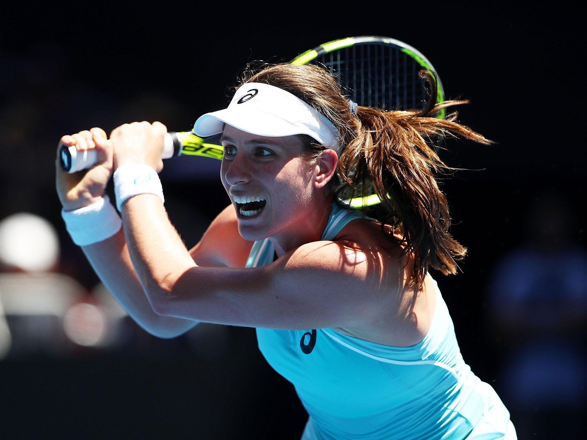 Britain's best hopes of success Down Under rest with Johanna Konta