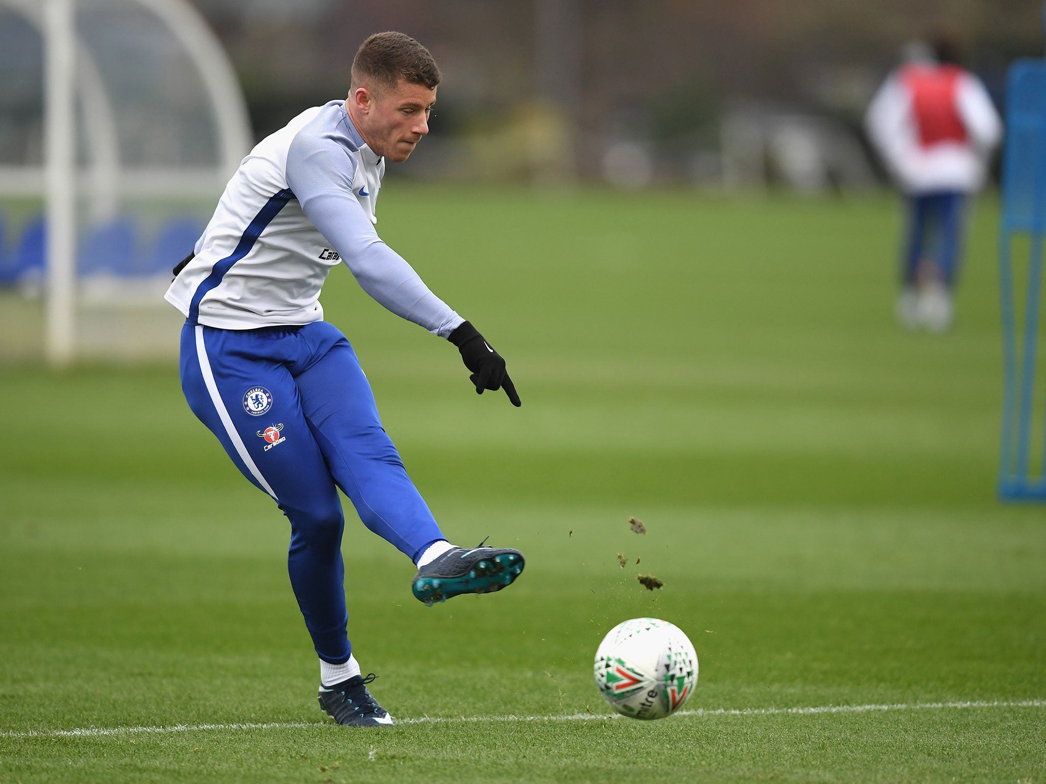 Ross Barkley in training at Cobham
