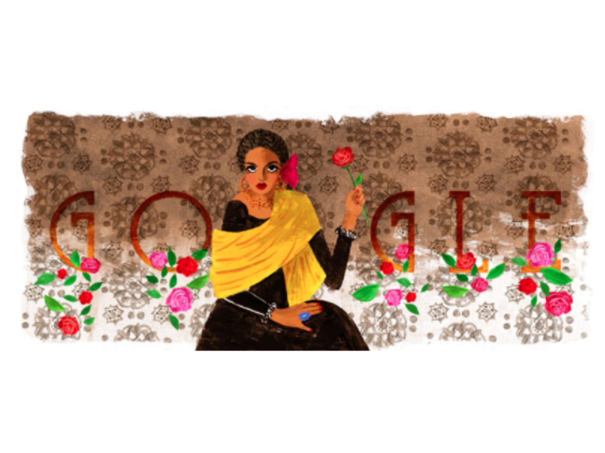 Katy Jurado's Google Doodle