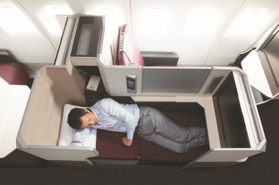 Japan Airlines’ ‘Sky Suite’ has all-forward-facing and all-aisle-access seats