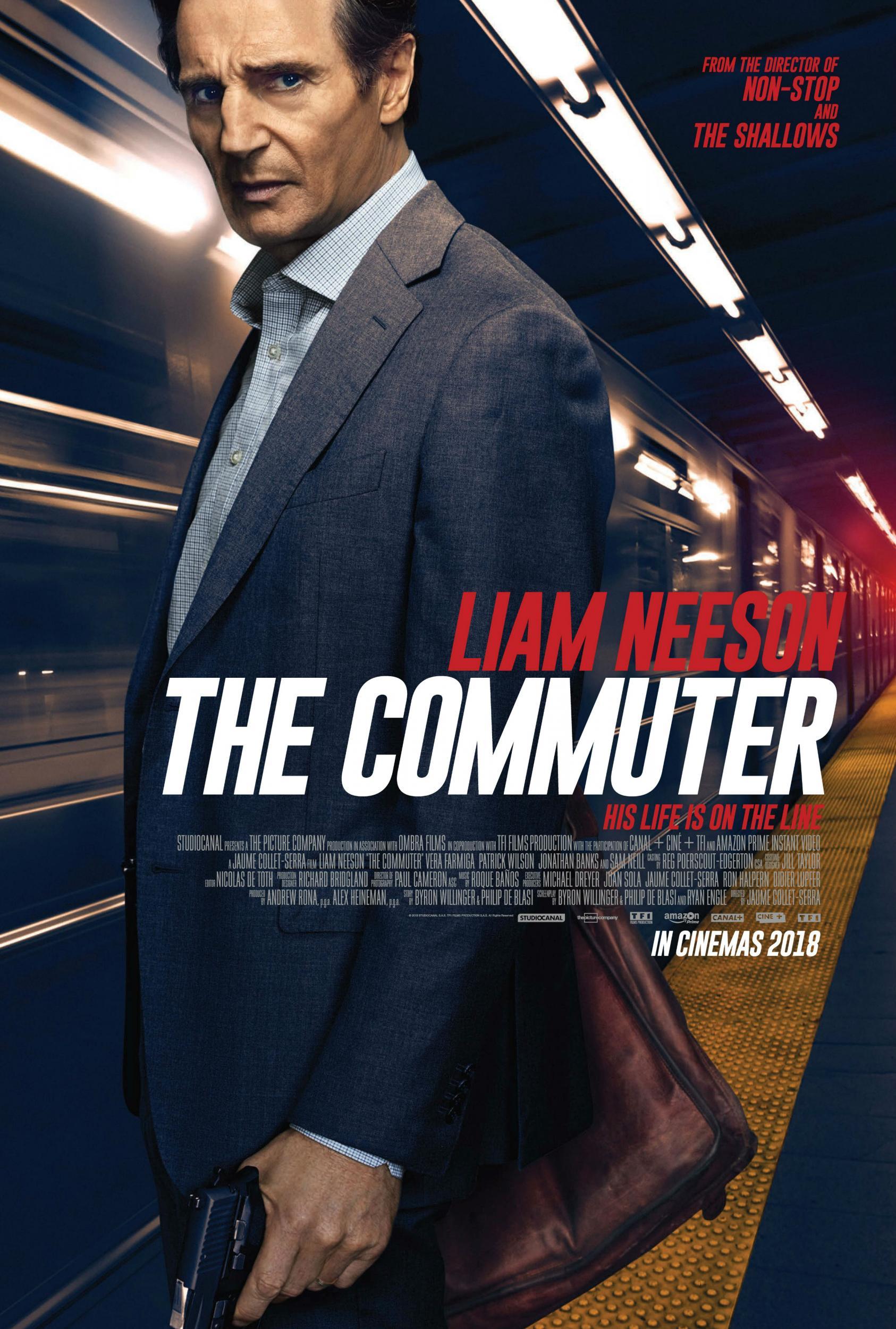 The Commuter is the fourth collaboration with director Collet-Serra and Neeson who have also made Unknown (2011), Non-Stop (2014) and Run All Night (2015) together