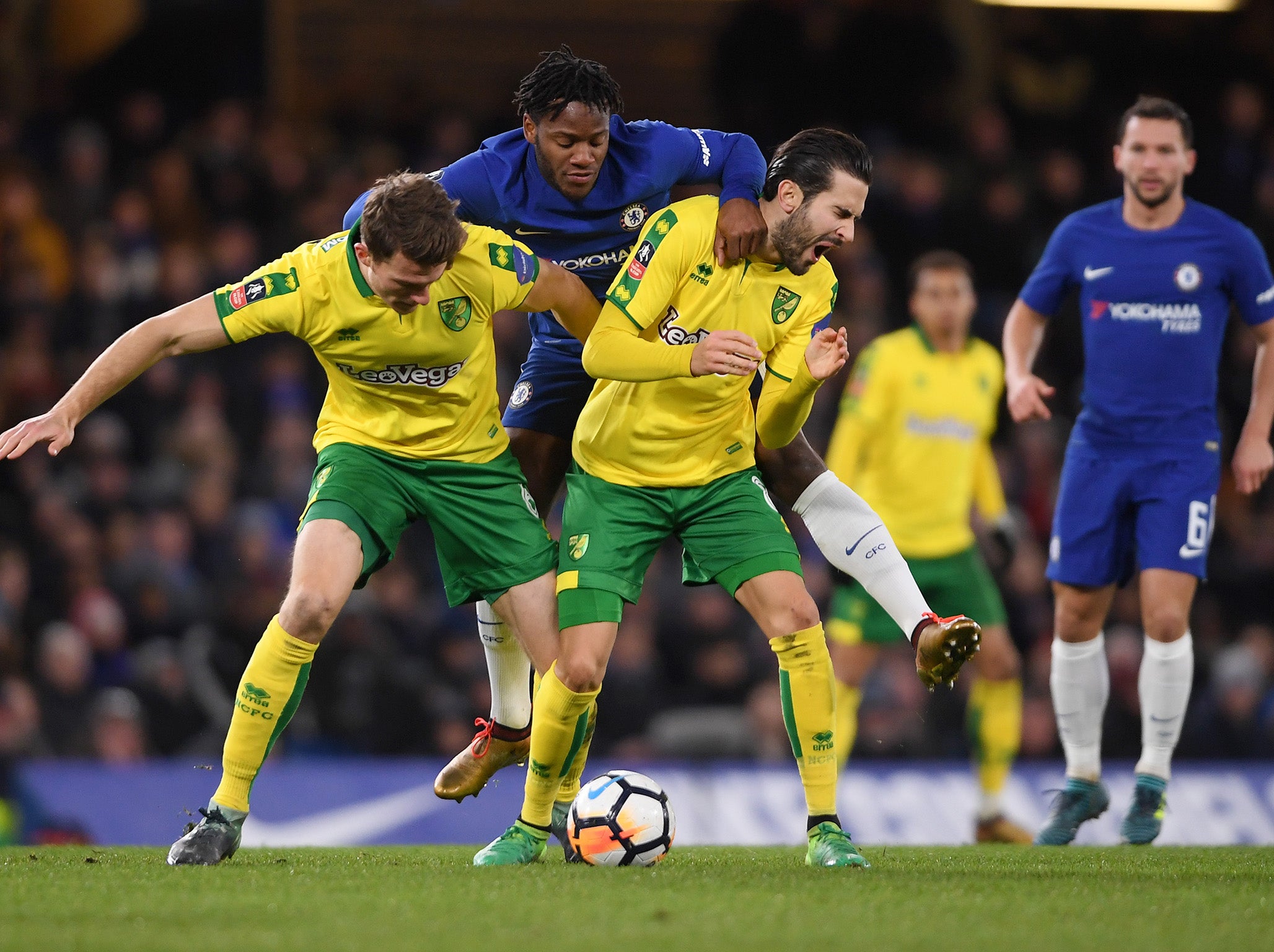 It was a frustrating night for Batshuayi until he scored