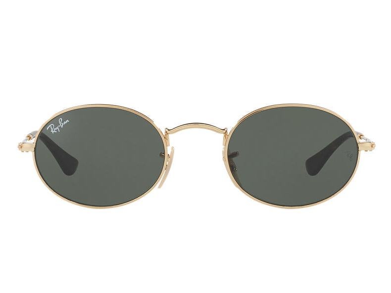 Oval Flat Lenses, £127, Ray Ban