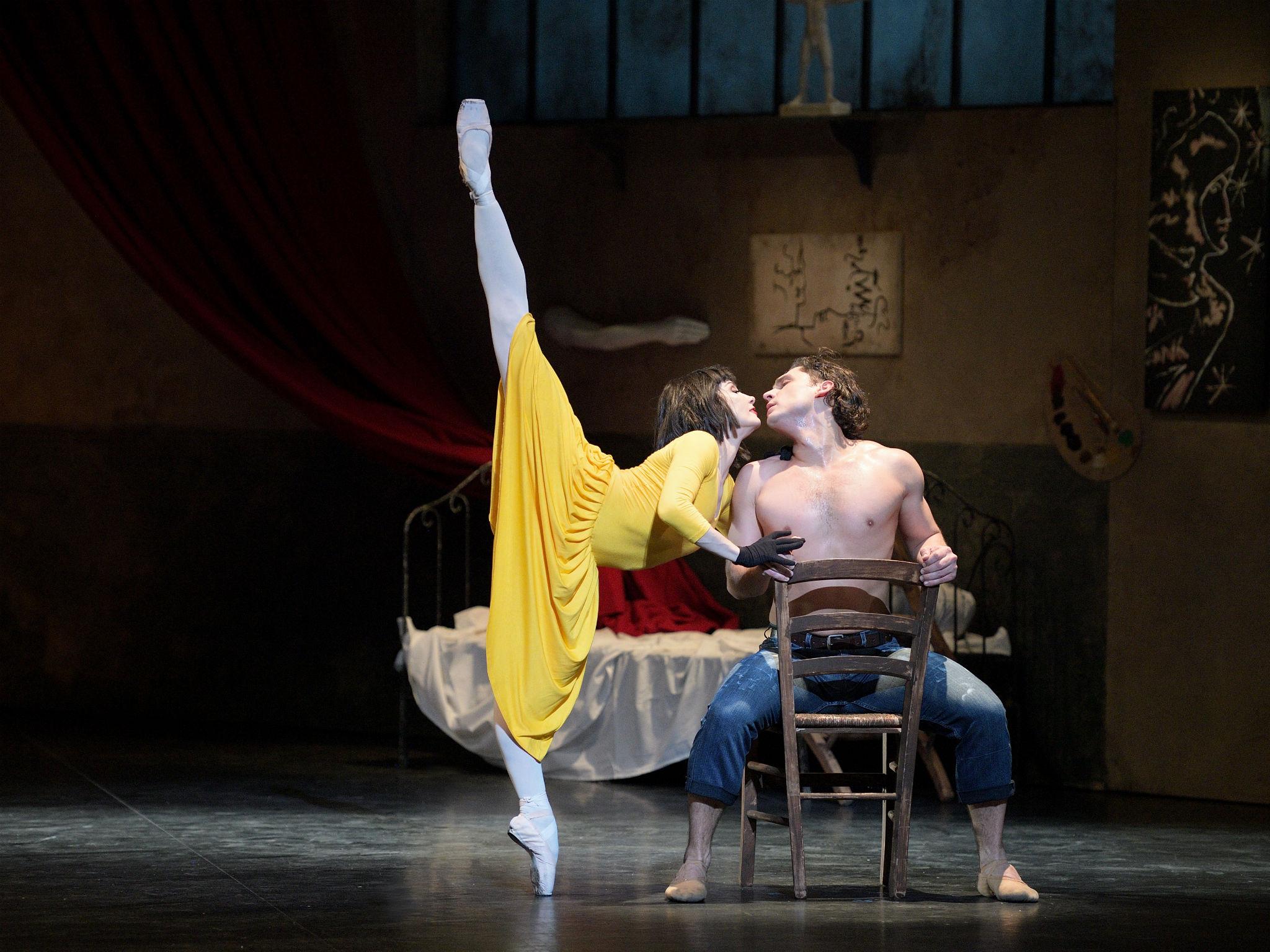 Tamara Rojo and Ivan Vasiliev in 'Le Jeune Homme et La Mort'