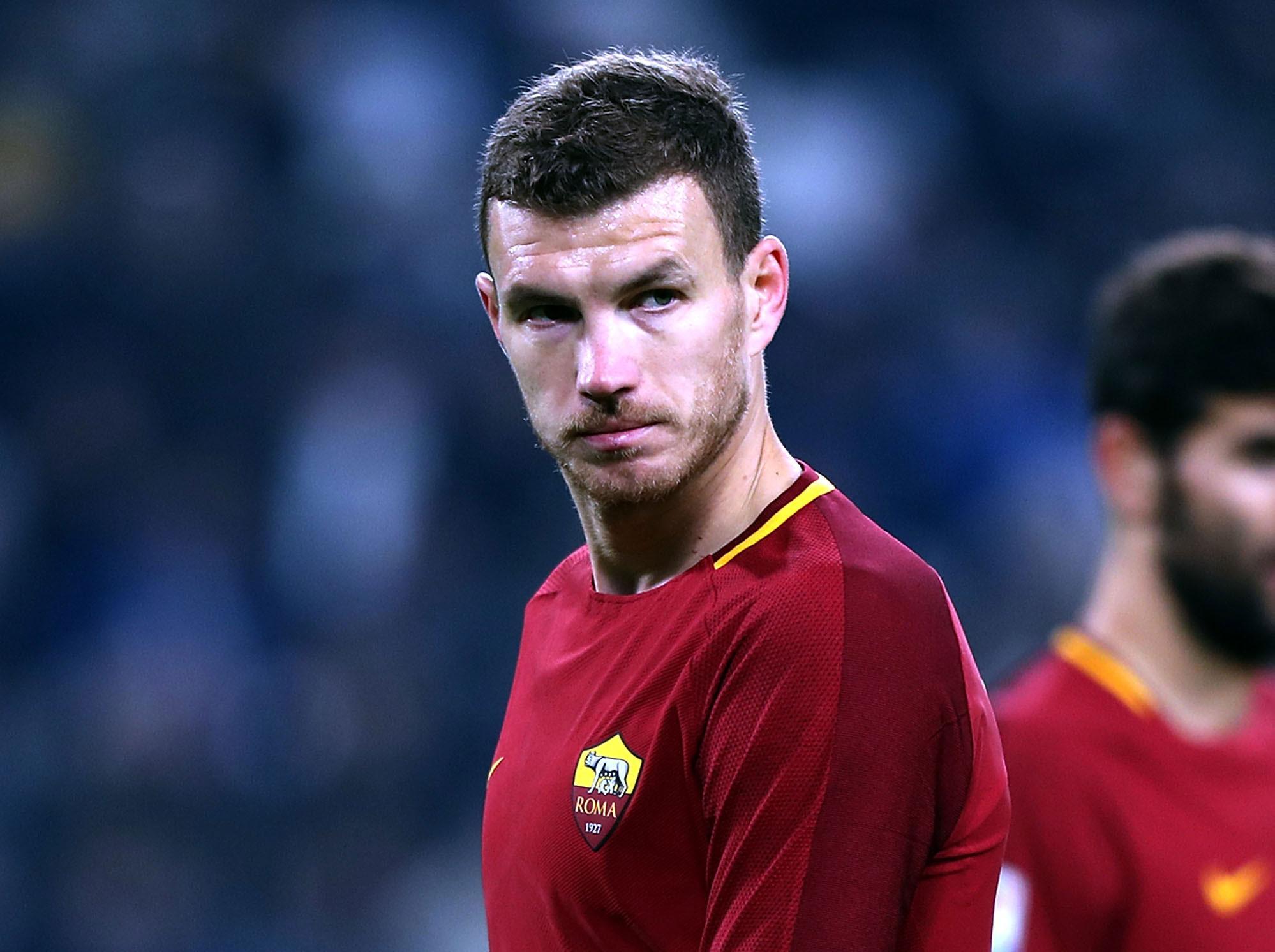 Antonio Conte has confirmed Chelsea have moved on to targets other than Dzeko