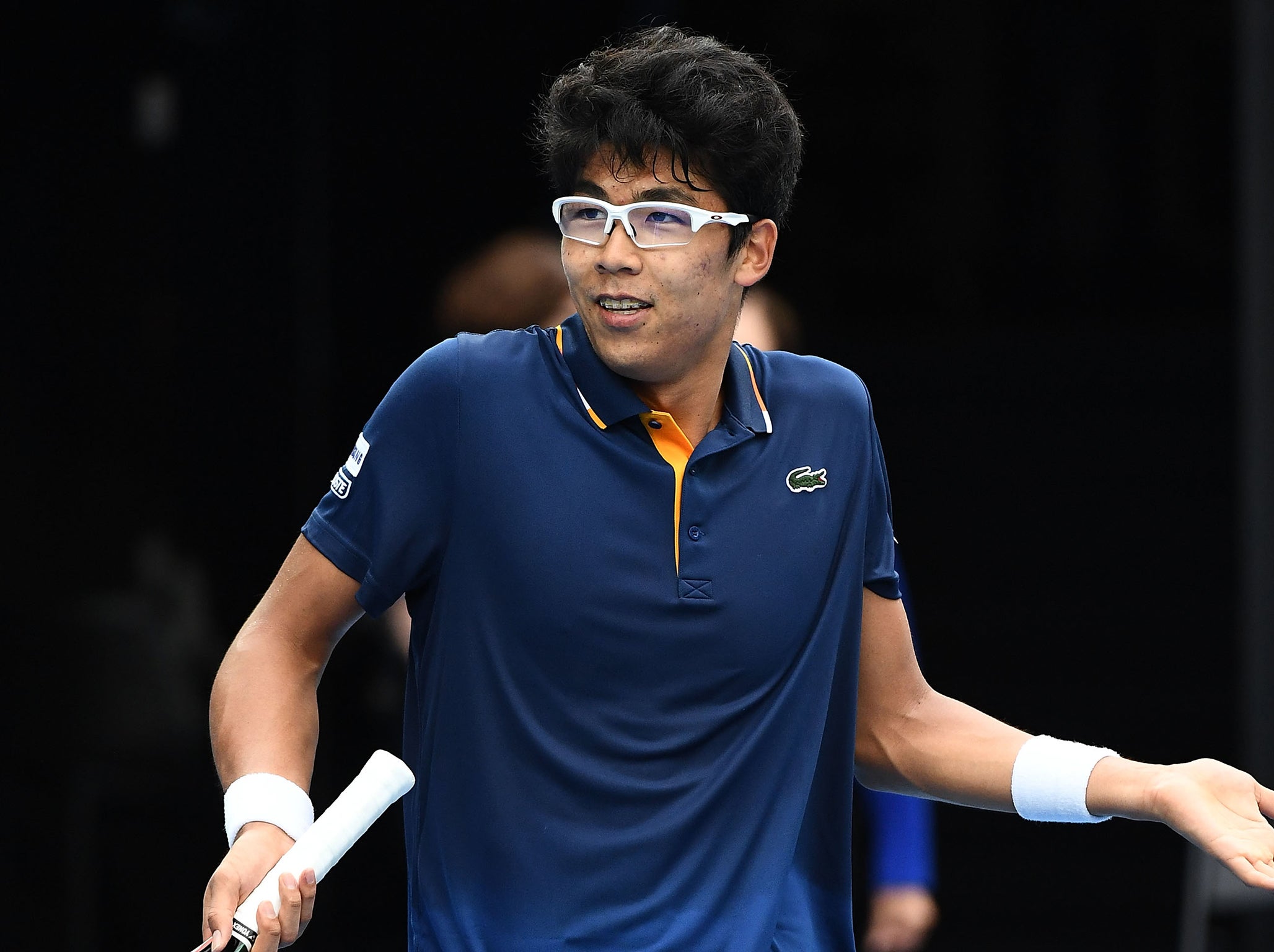 Hyeon Chung upset Alexander Zverev