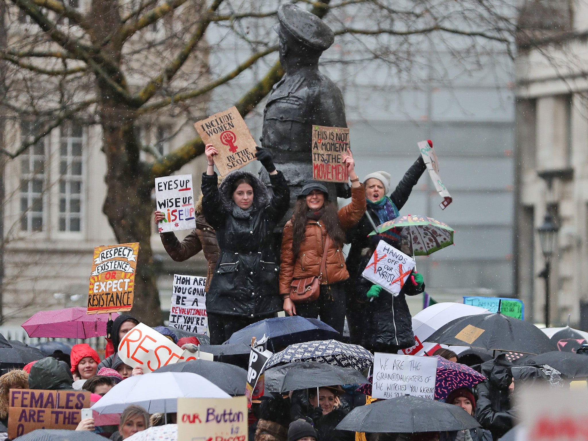 The Time's Up initiative was launched at the start of January 2018 as a response to the #MeToo movement and the Harvey Weinstein scandal.
