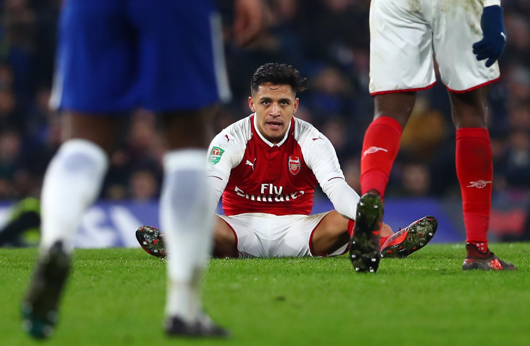 Sanchez left Arsenal after three-and-a-half years