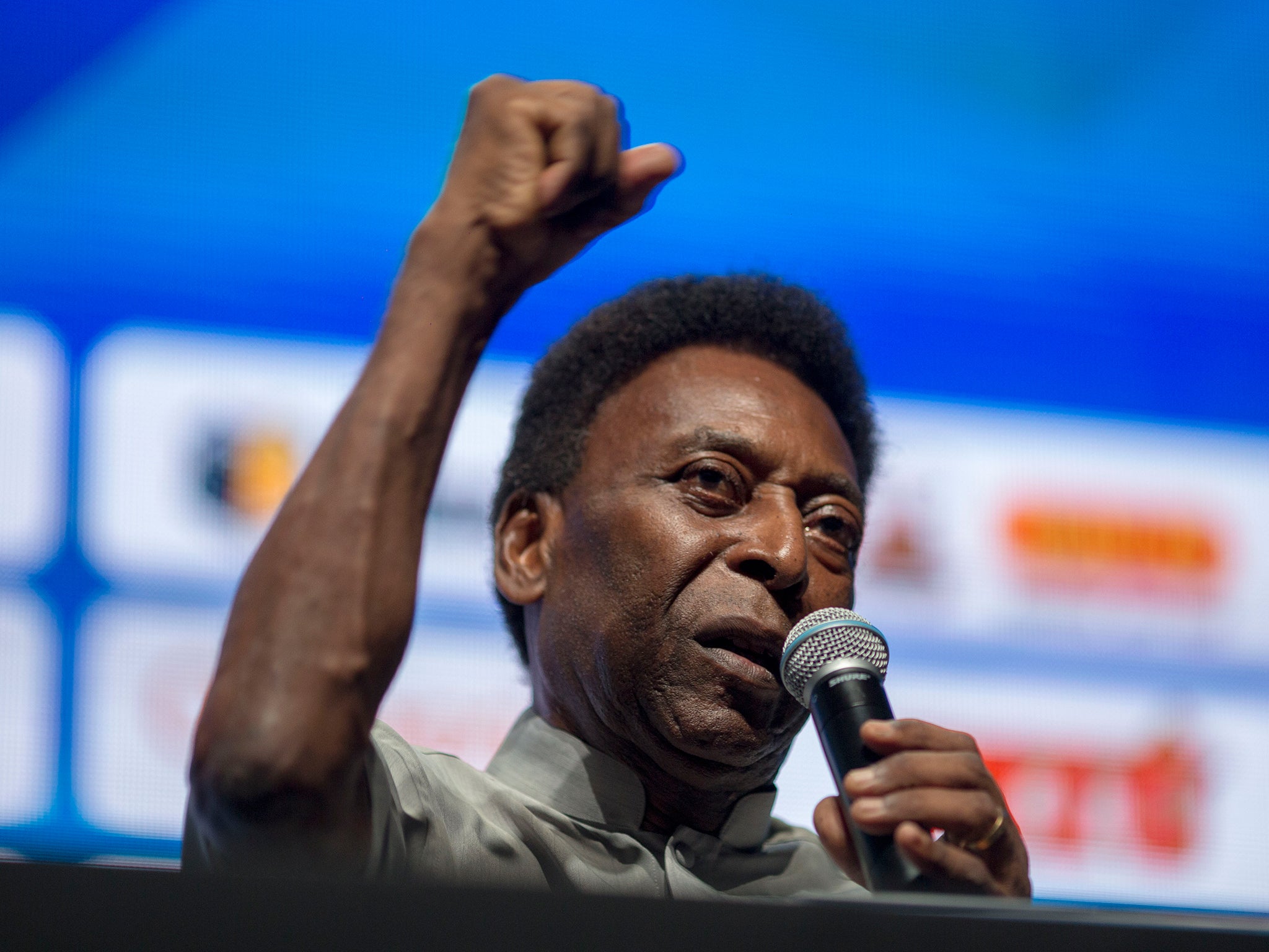 Pele was not able to attend the FWA tribute due to ill health