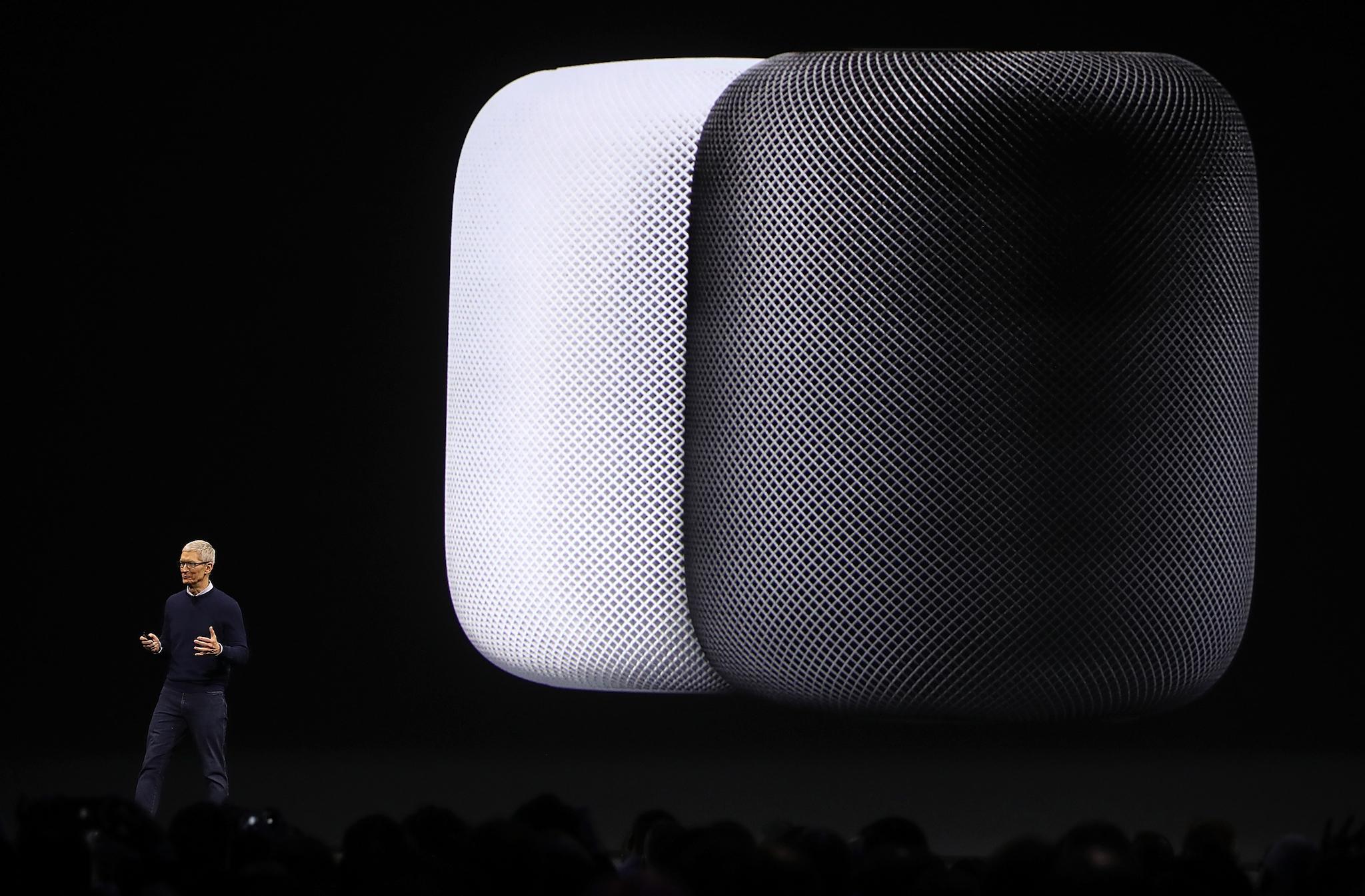 Apple CEO Tim Cook delivers the opening keynote address the 2017 Apple Worldwide Developer Conference (WWDC) at the San Jose Convention Center on June 5, 2017 in San Jose, California