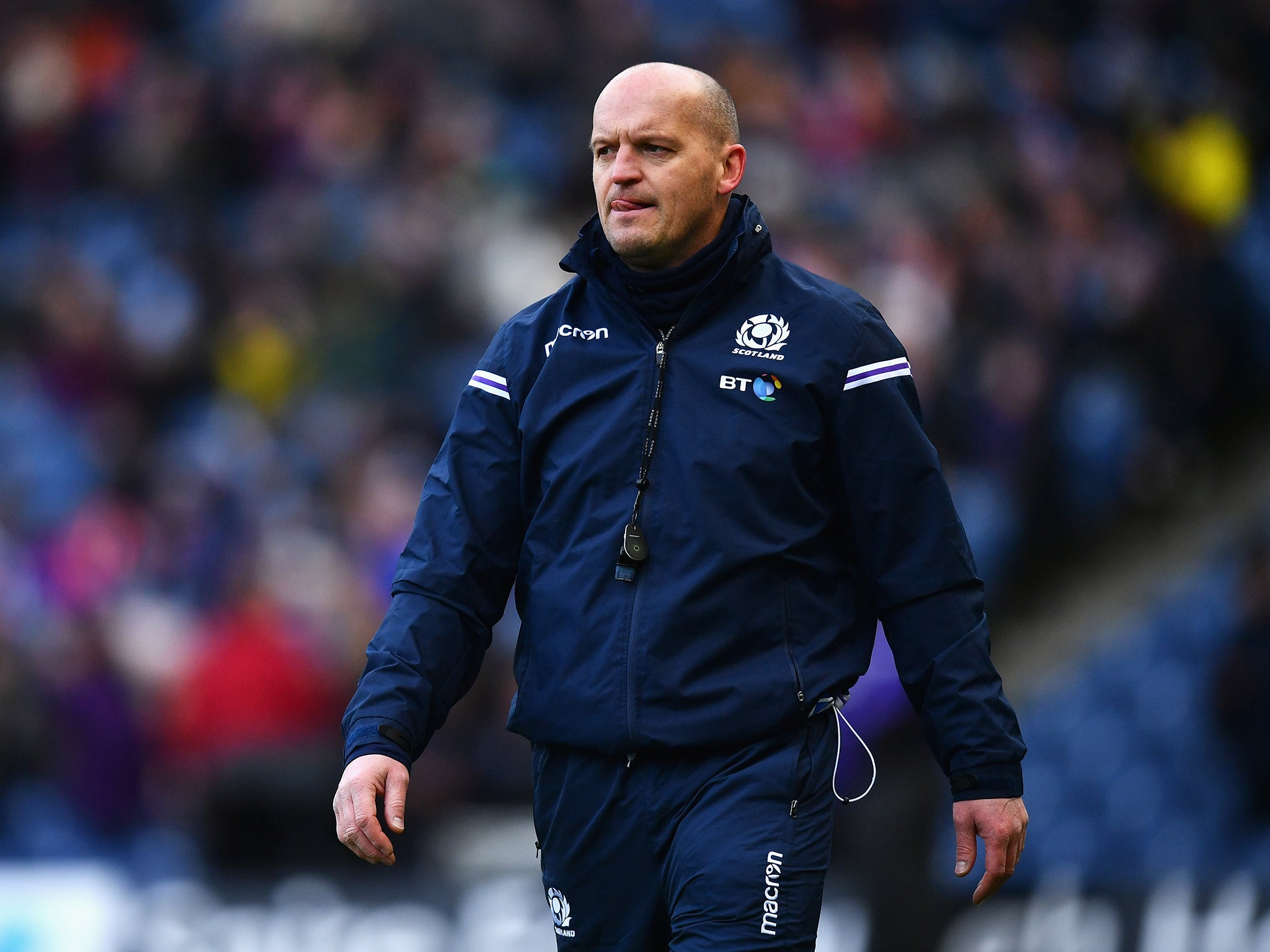 Gregor Townsend is hoping his men can bounce back from the weekend's defeat