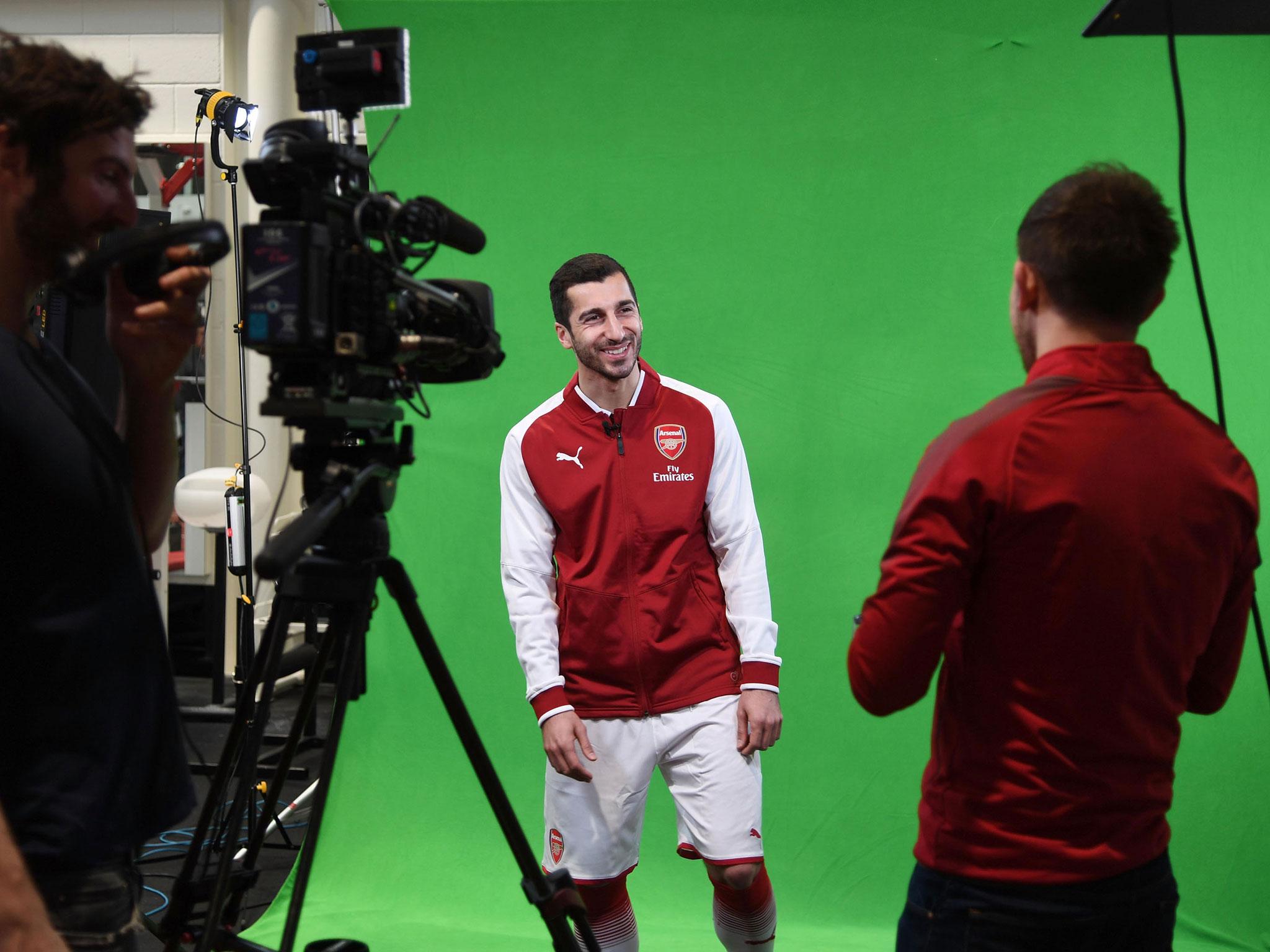 Mkhitaryan joined Arsenal on Monday