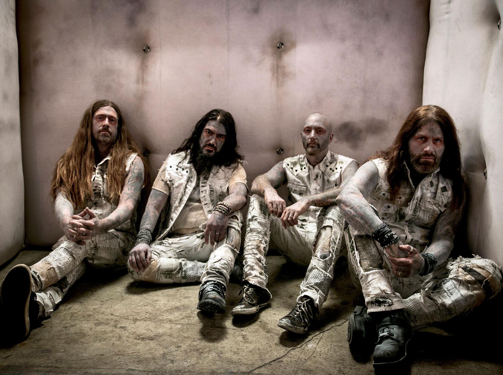 Machine Head from left to right, Jared MacEachern