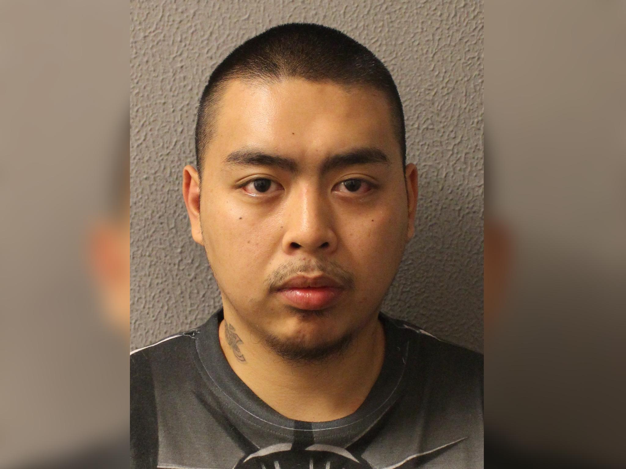 Lawrence Santos, 24, was jailed for more than a year