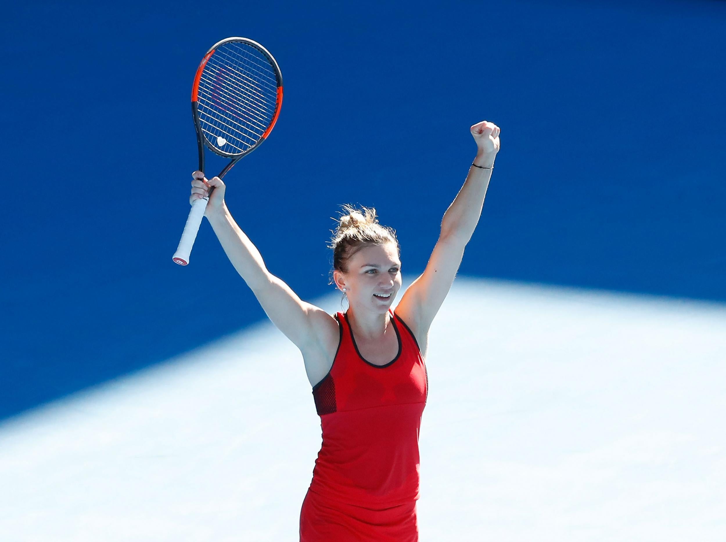 Halep saw off Karolina Pliskova in Wednesday's other quarter-final