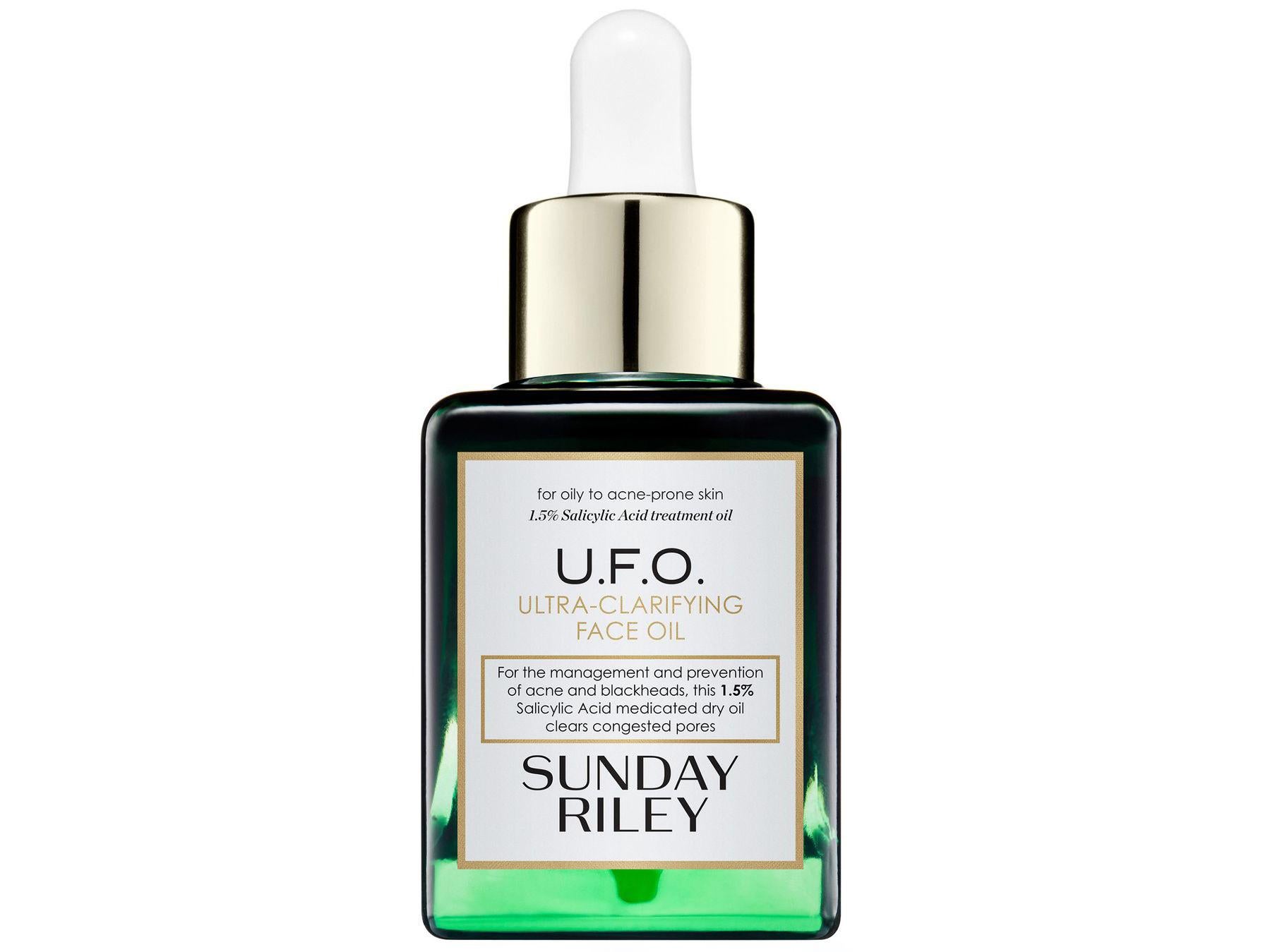 Sunday Riley, UFO Ultra-Clarifying Face Oil, £34, Cult Beauty