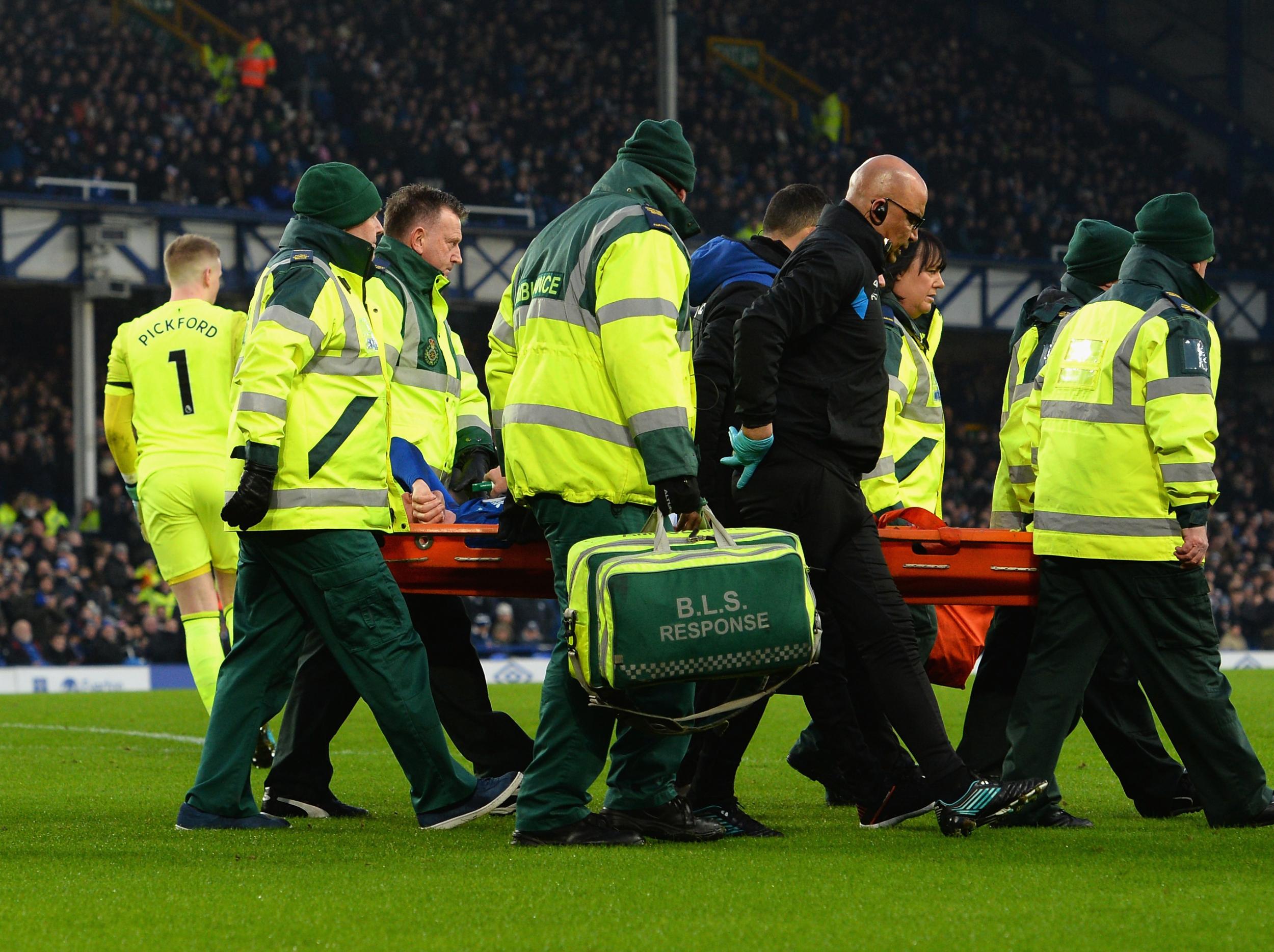 McCarthy has not featured since breaking his leg against West Brom in January