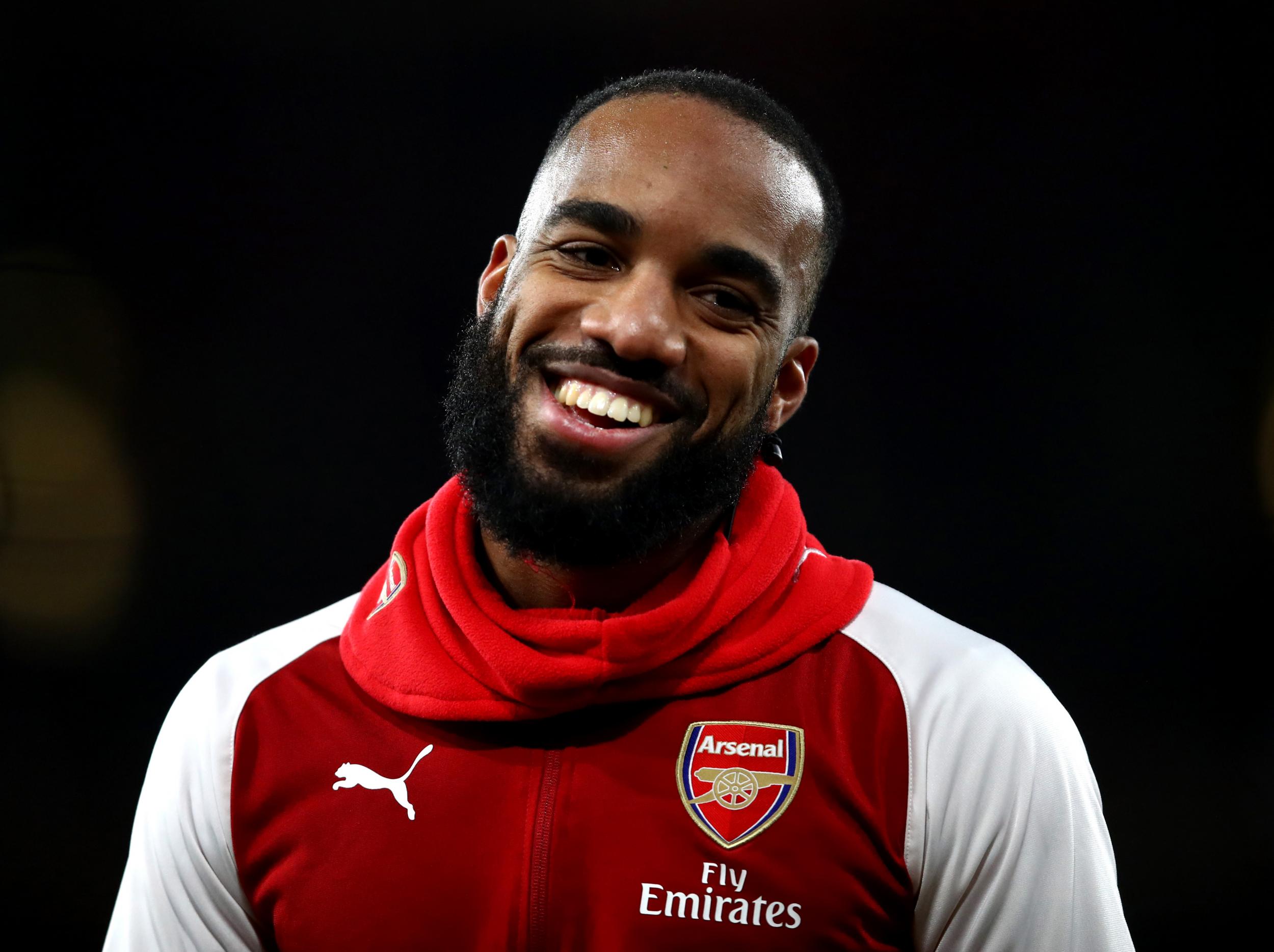 Alexandre Lacazette was superb for Arsenal