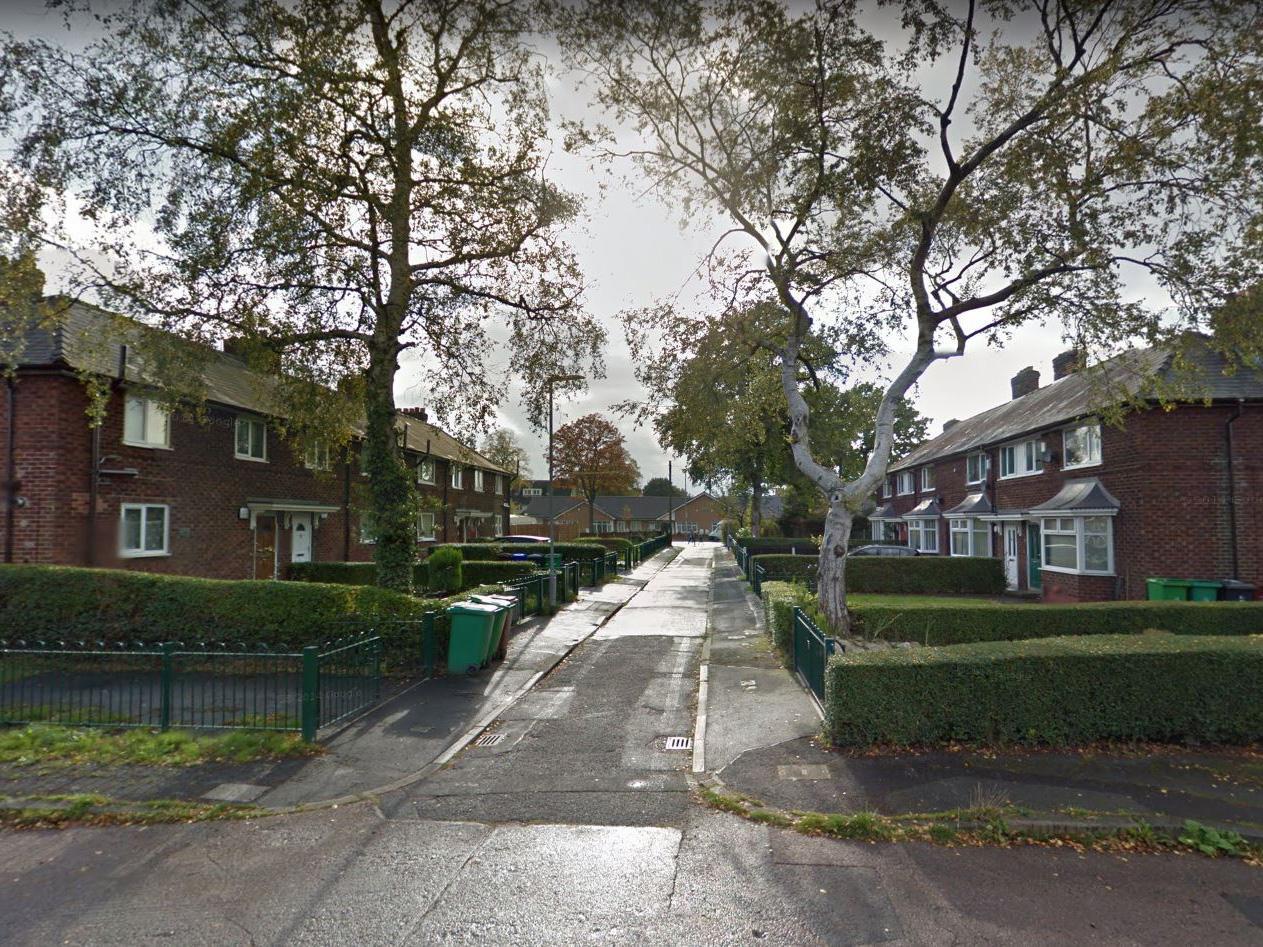 Police and paramedics were called to Somerton Avenue in Wythenshawe, Manchester