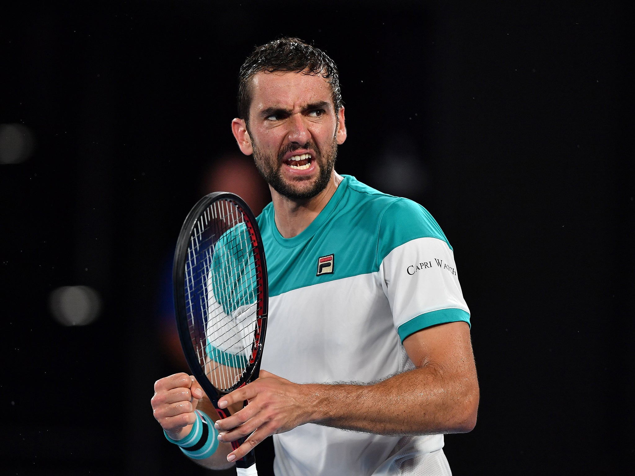 Cilic proved too good for the Brit on the day