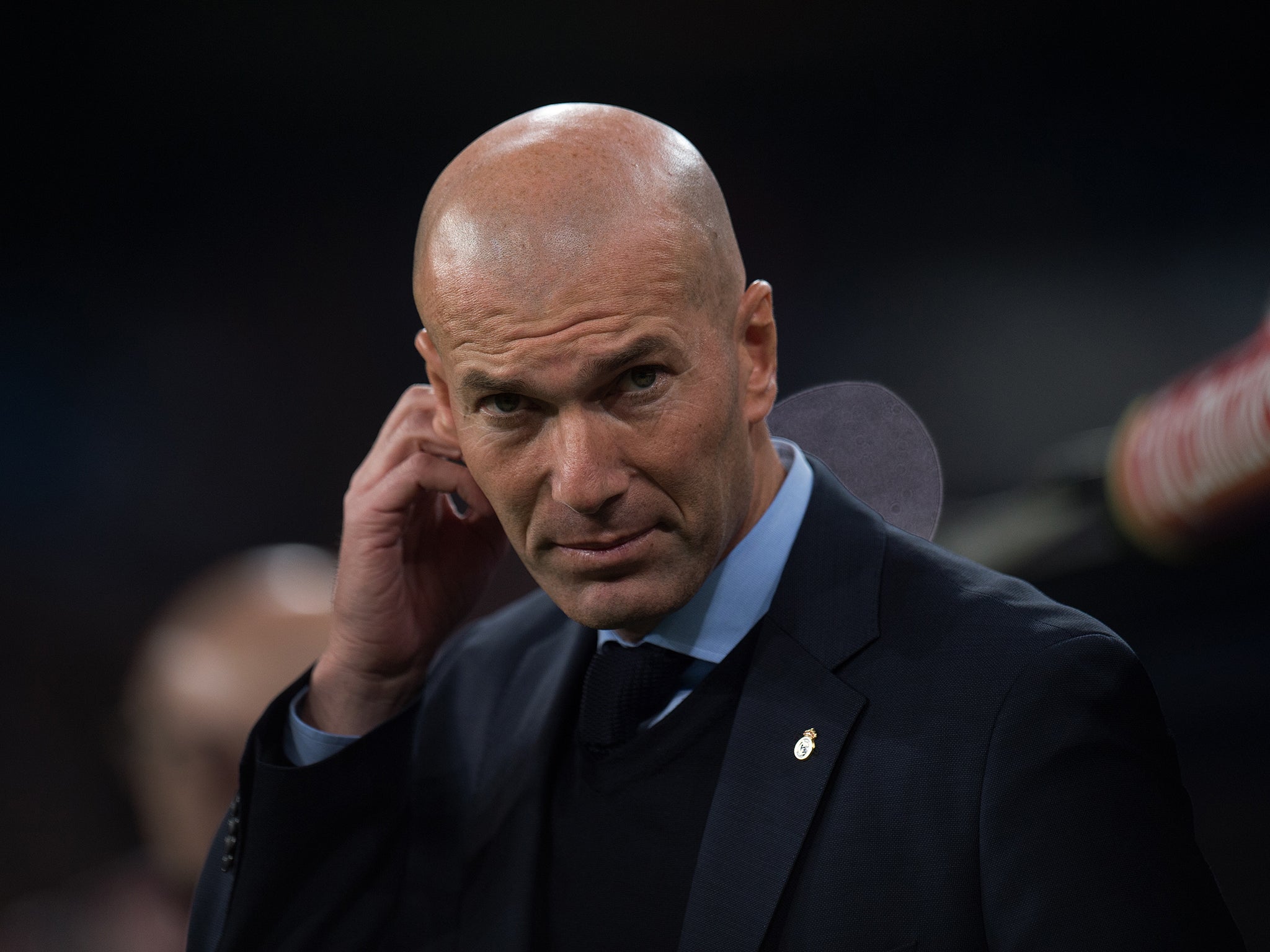 Zinedine Zidane saw his side overcome at times, but escaped with a win