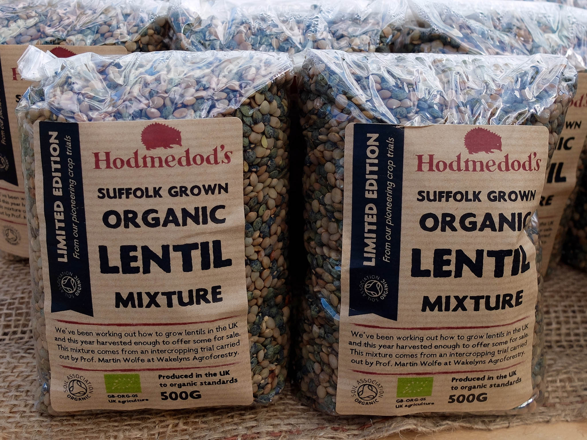 Hodmedod’s lentils went on sale in August 2017