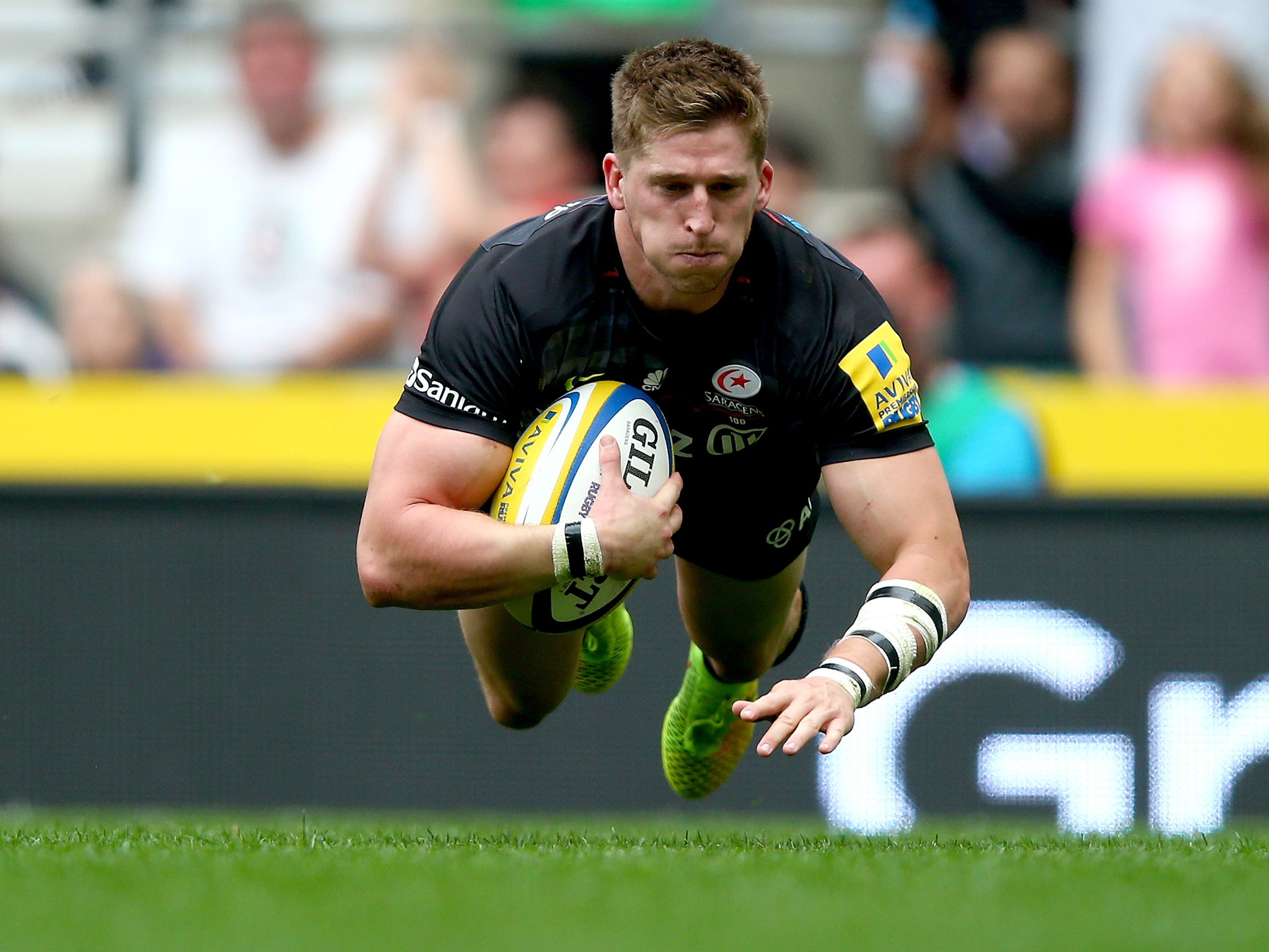 David Strettle will return to Saracens for the 2018/19 season