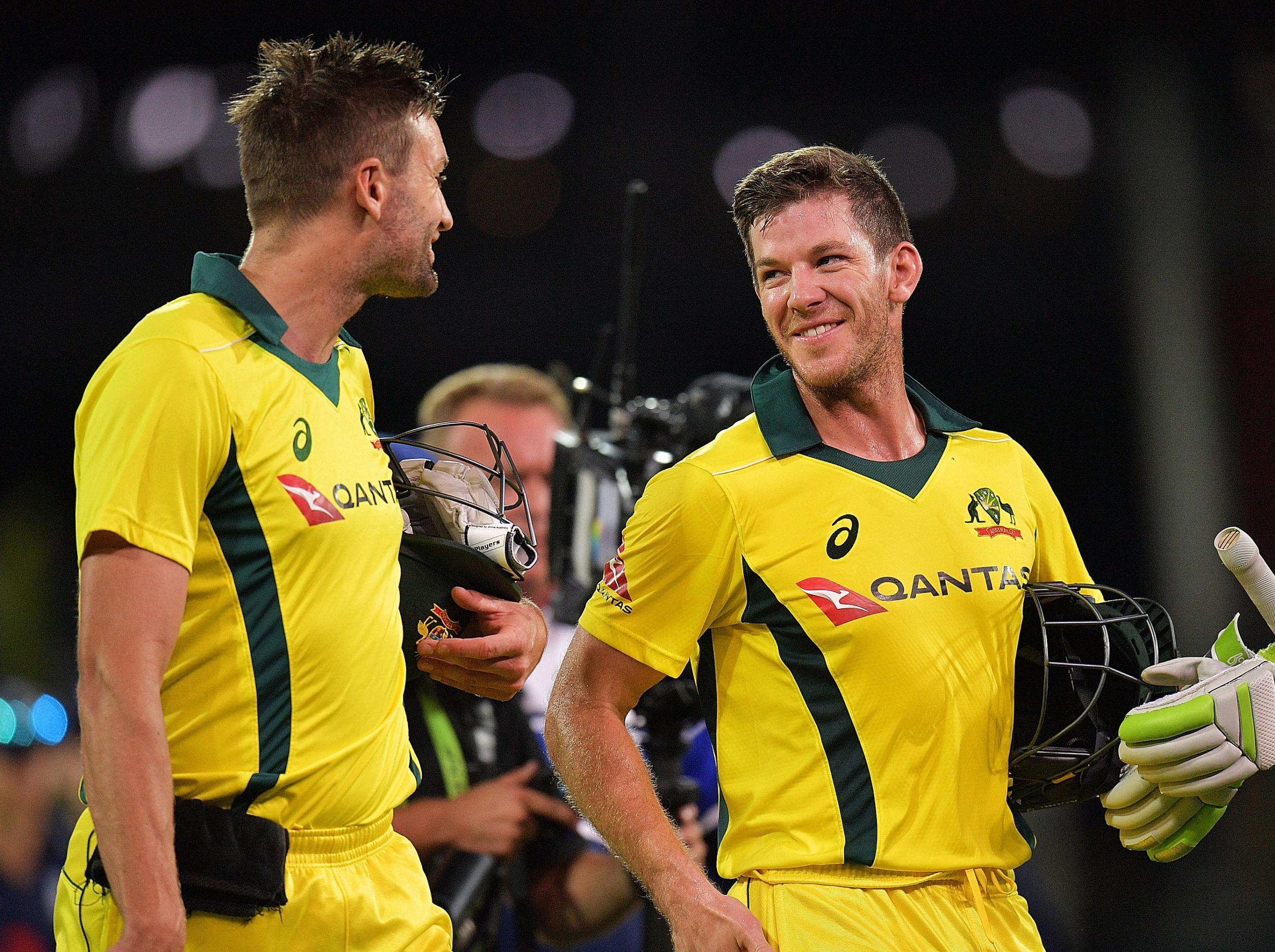 Australia wobbled but eventually chased down the total with three wickets to spare