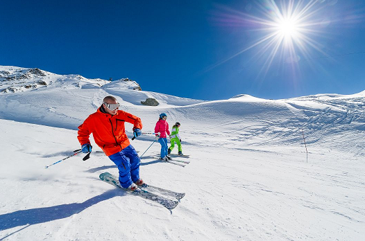 Les Arcs is a popular resort with Brits