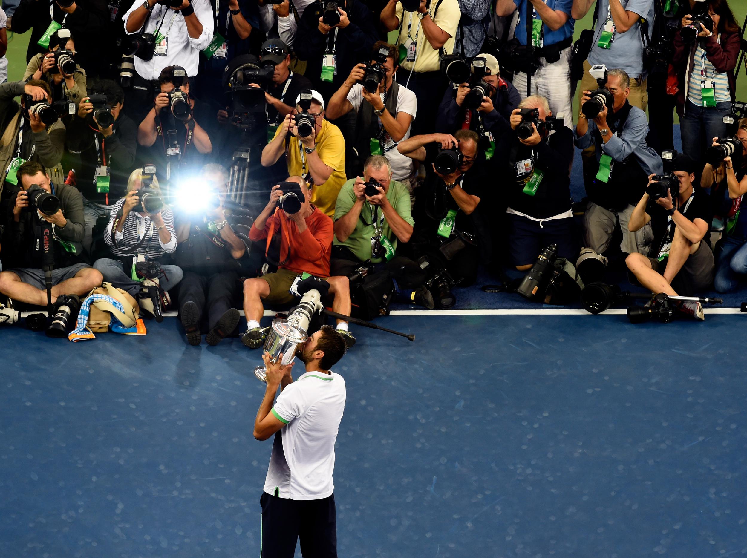 Cilic won the US Open in 2014