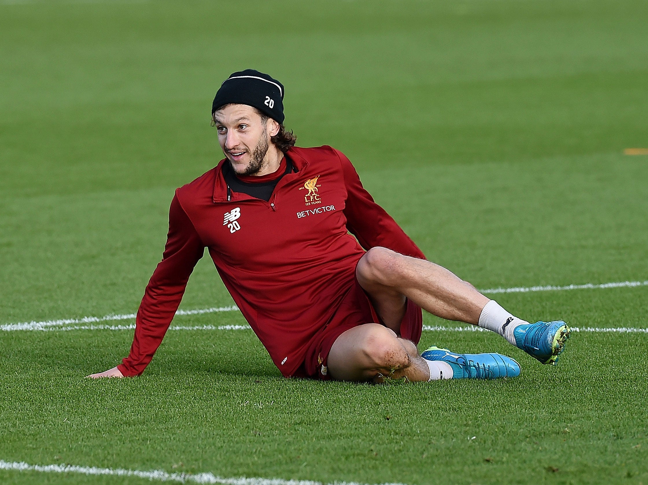 Liverpool's Adam Lallana has struggled with injury this season