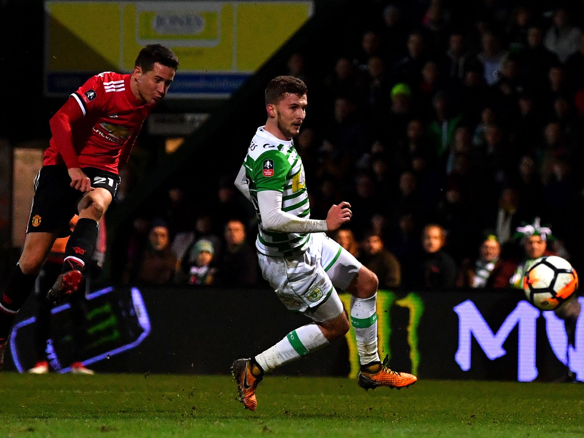 Ander Herrera clinched United's second after the restart