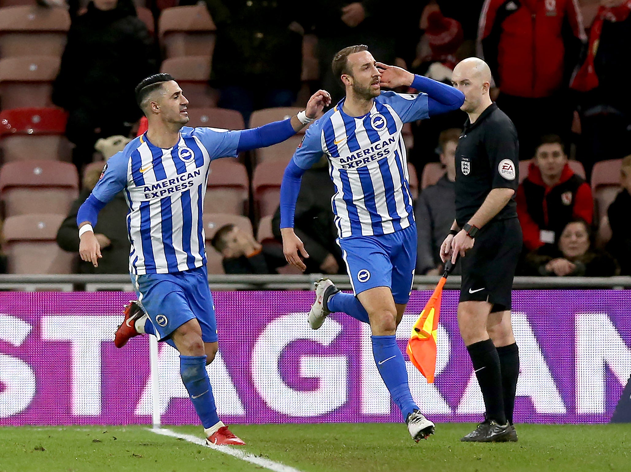 Glenn Murray scored the only goal of the game