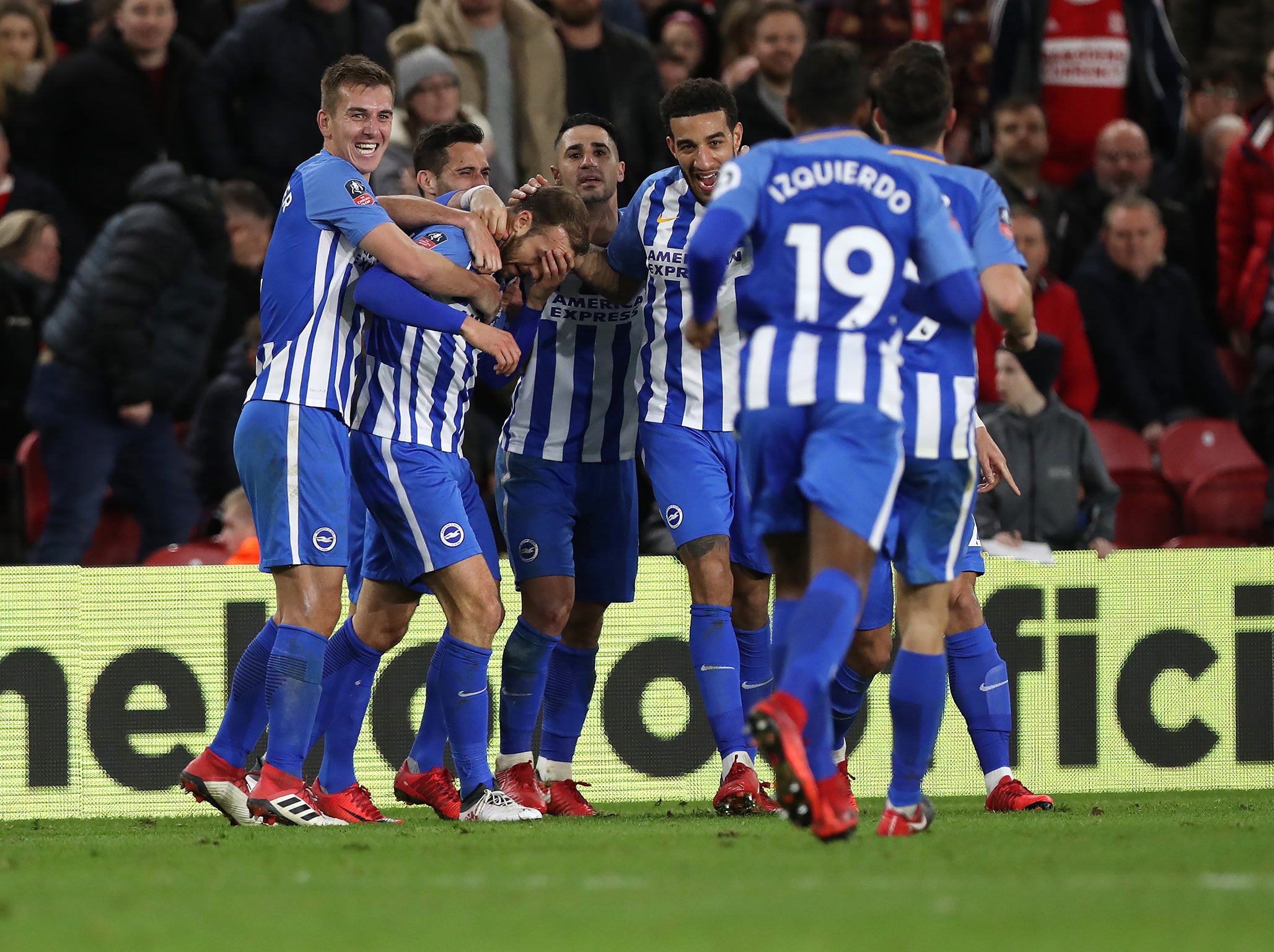 Brighton are through to the next round of the Cup