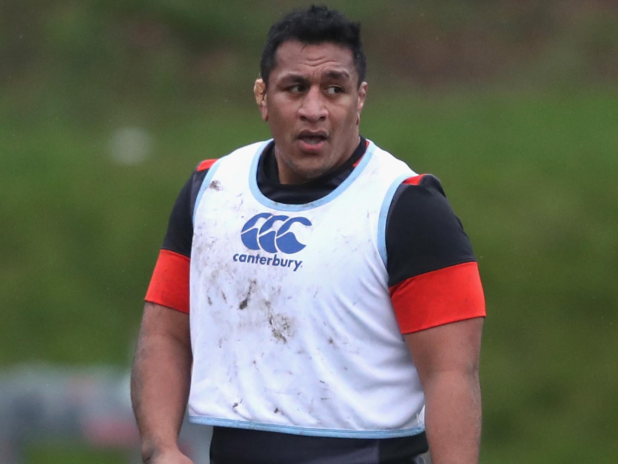 Mako Vunipola is happy to leave the talking to Owen Farrell