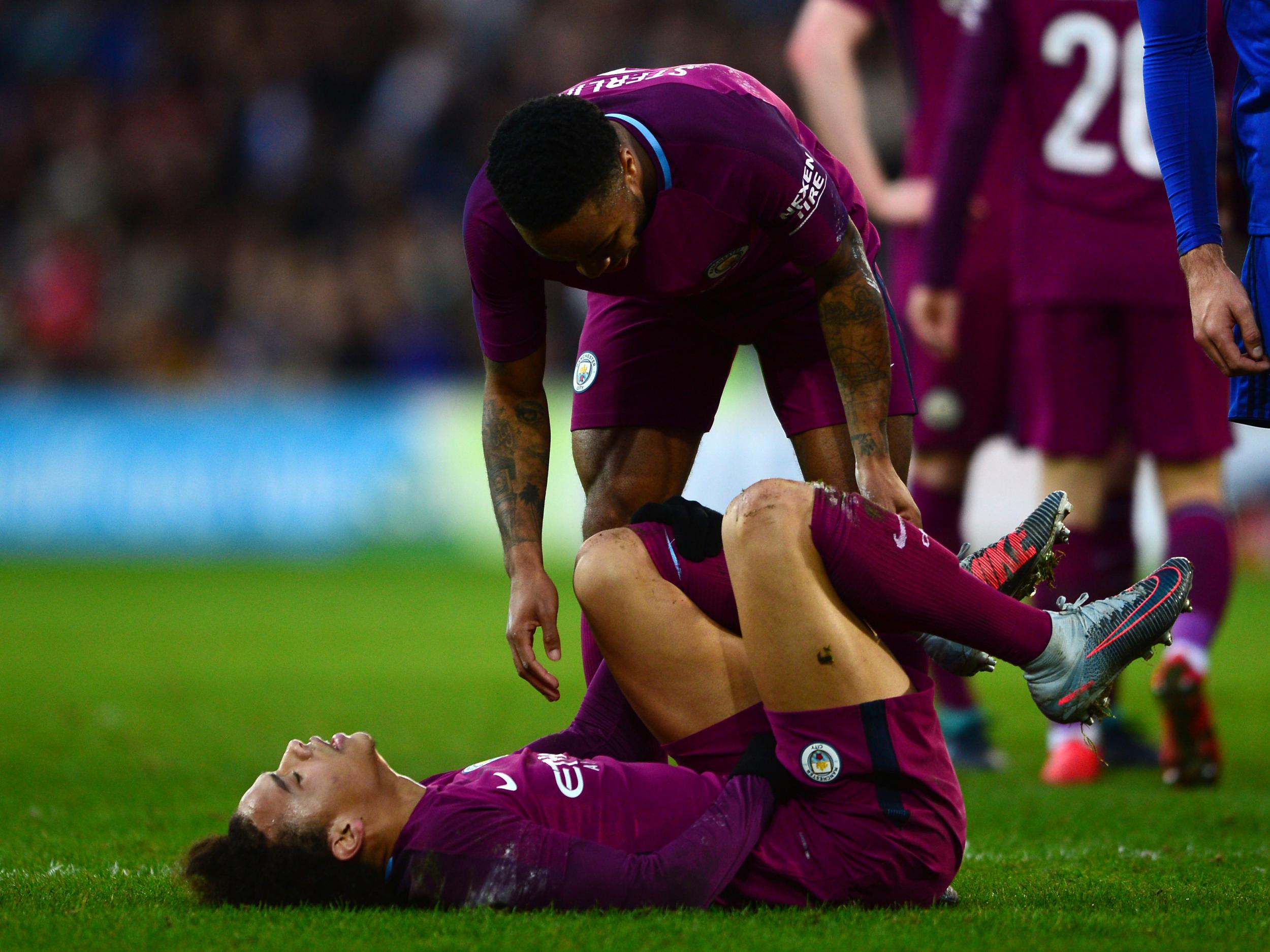 Sane is set for a spell on the sidelines