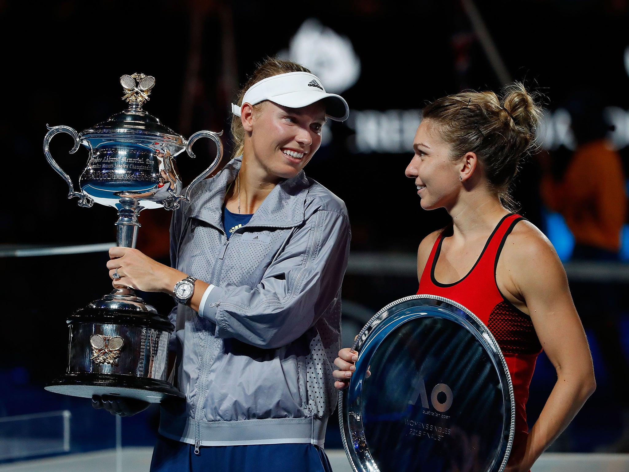 Simona Halep's third shot at a Grand Slam title, at this year's Australian Open, ended in disappointment