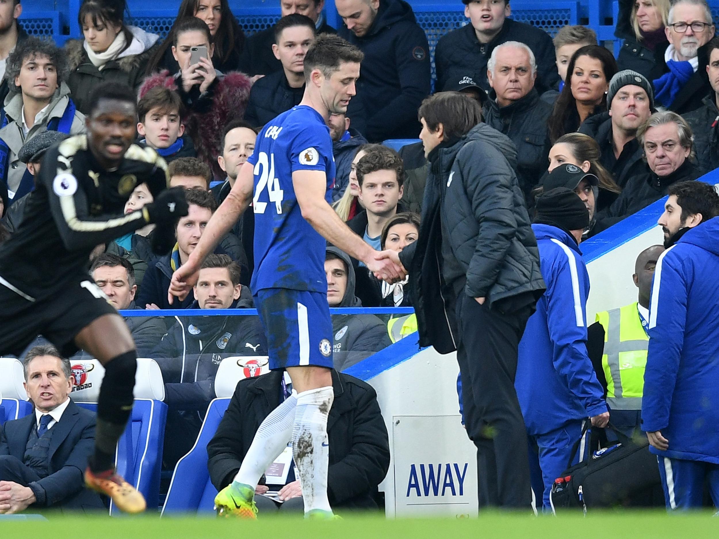 Cahill said the players don't get involved in Conte's discussions with the board