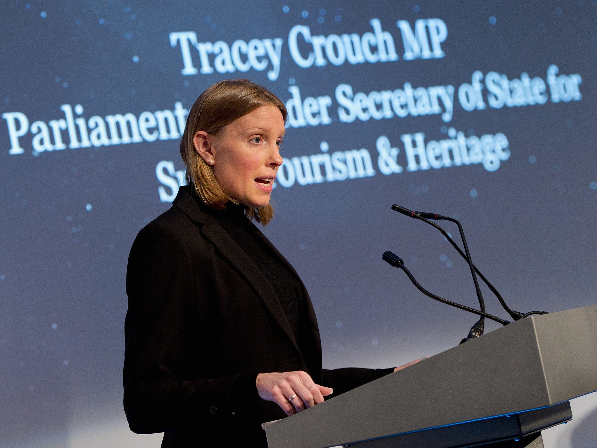 Sports minister Tracey Crouch insisted sport needed to be kept free of drugs to retain its integrity