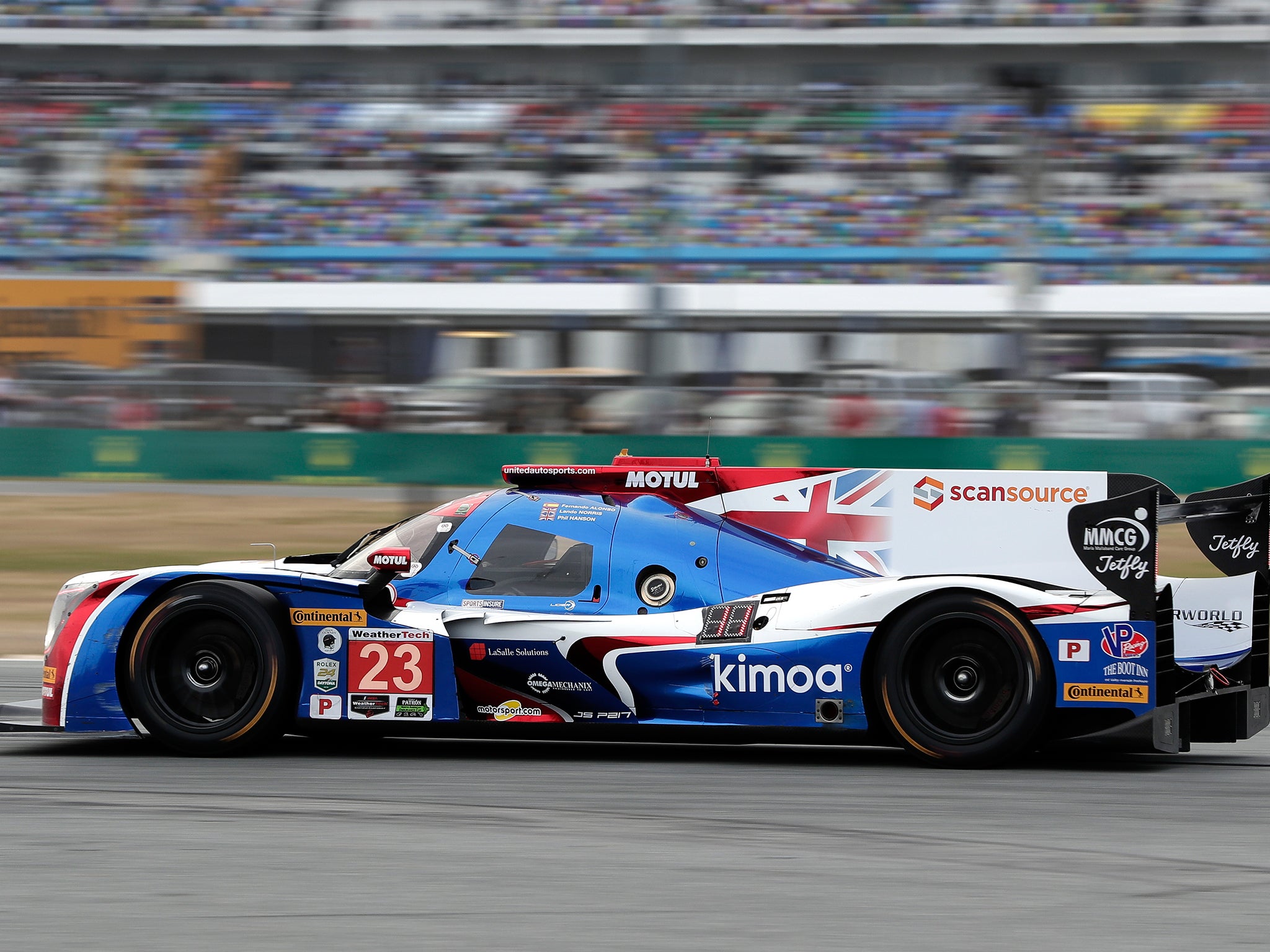 &#13;
Alonso got his first taste of 24 hour endurance racing at Daytona last weekend (AP)&#13;