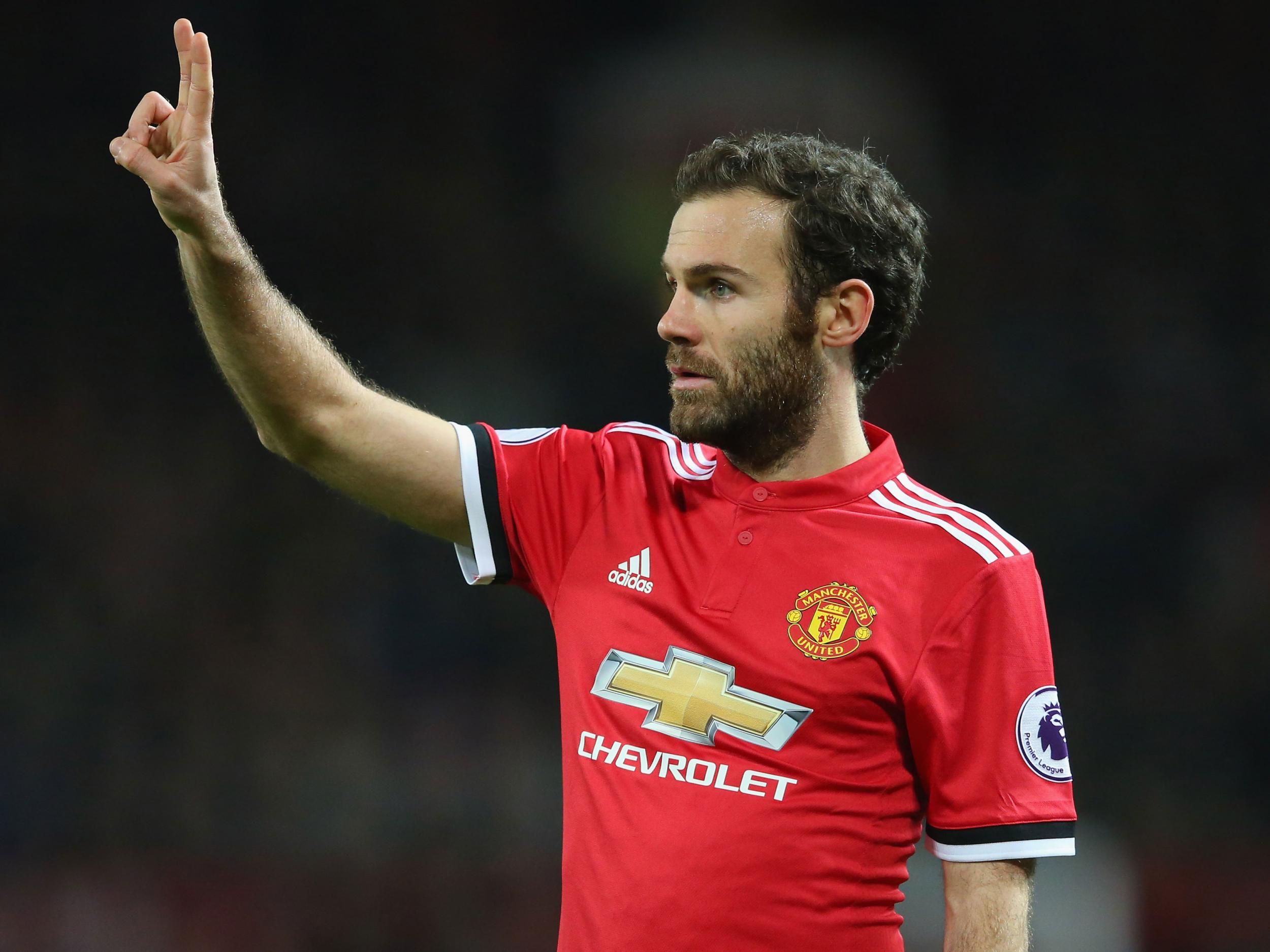 Juan Mata is set to stay at Manchester United until at least 2019