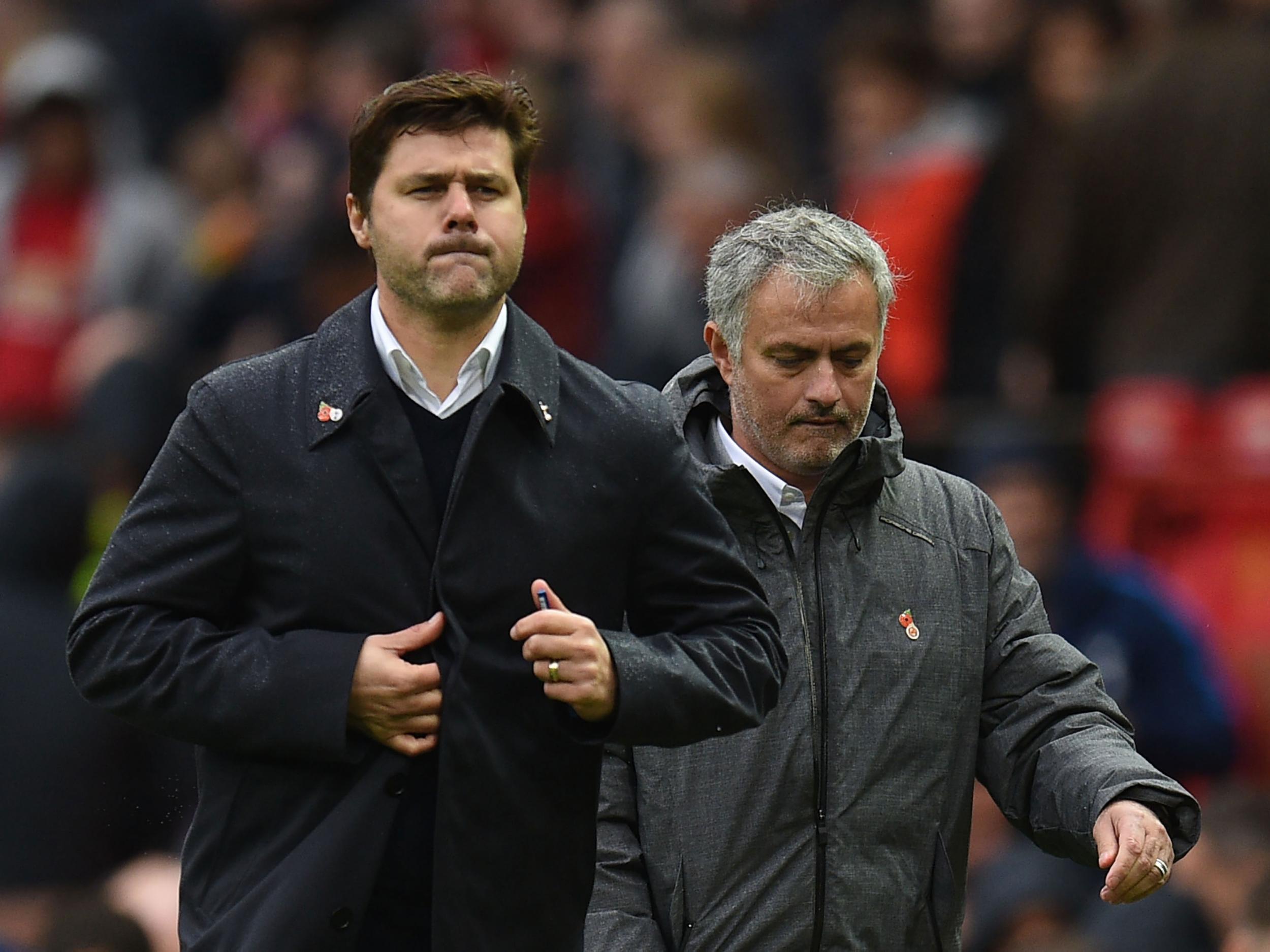 Jose Mourinho enjoys a healthy record against Mauricio Pochettino