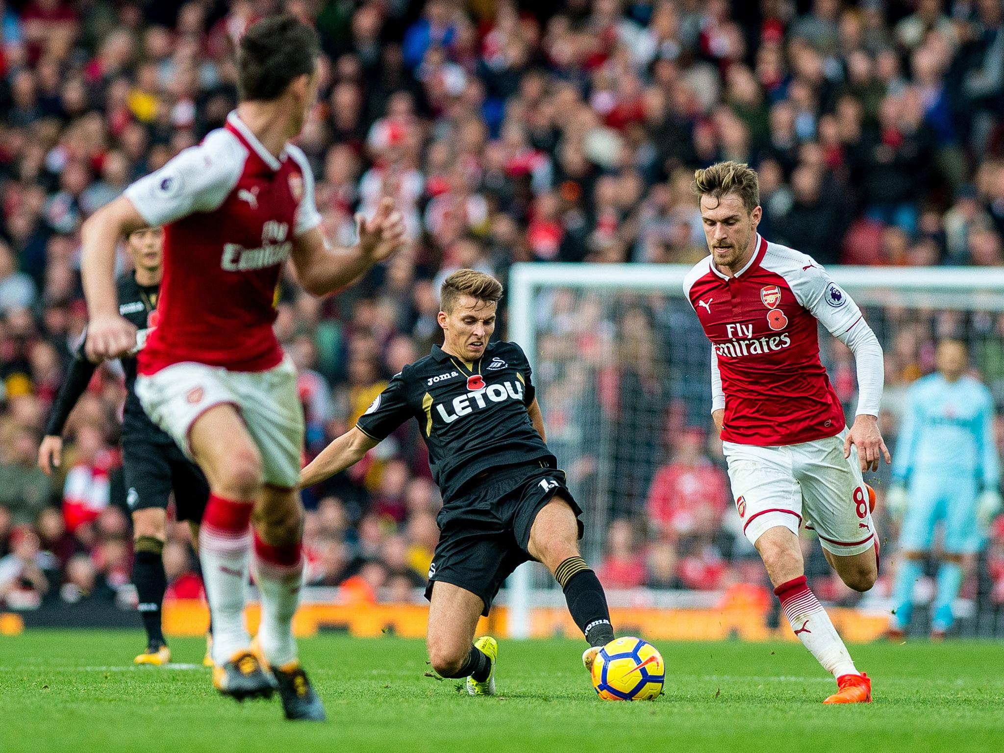 Arsenal won 2-1 in their last encounter with Swansea