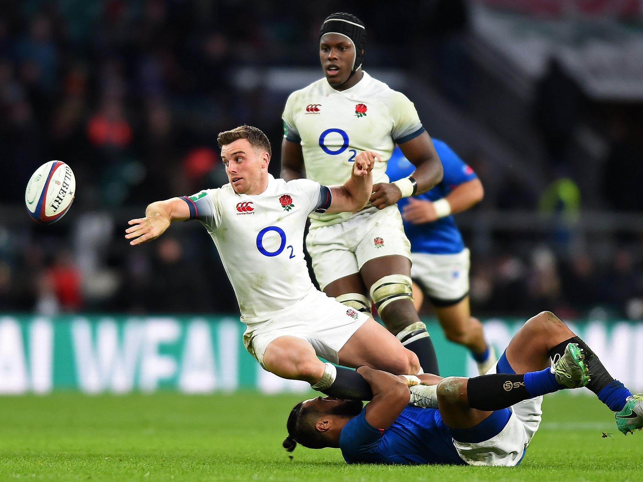 Ford in action for England against Samoa last year