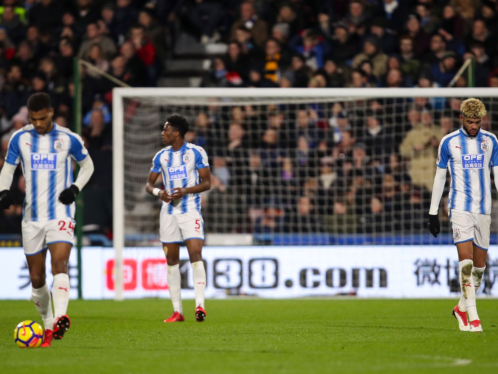 Huddersfield started with promise but faded as the game drew on