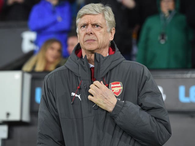 Arsene Wenger appeared to confirm Arsenal's move for Pierre-Emerick Aubameyang