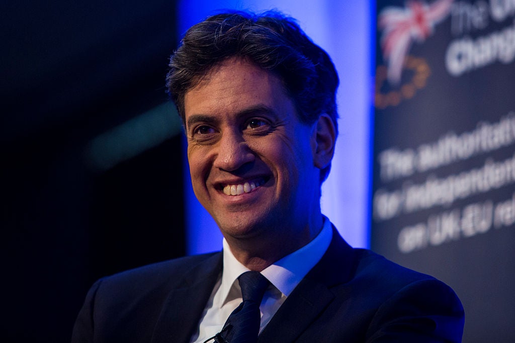 Former Labour Leader Ed Miliband