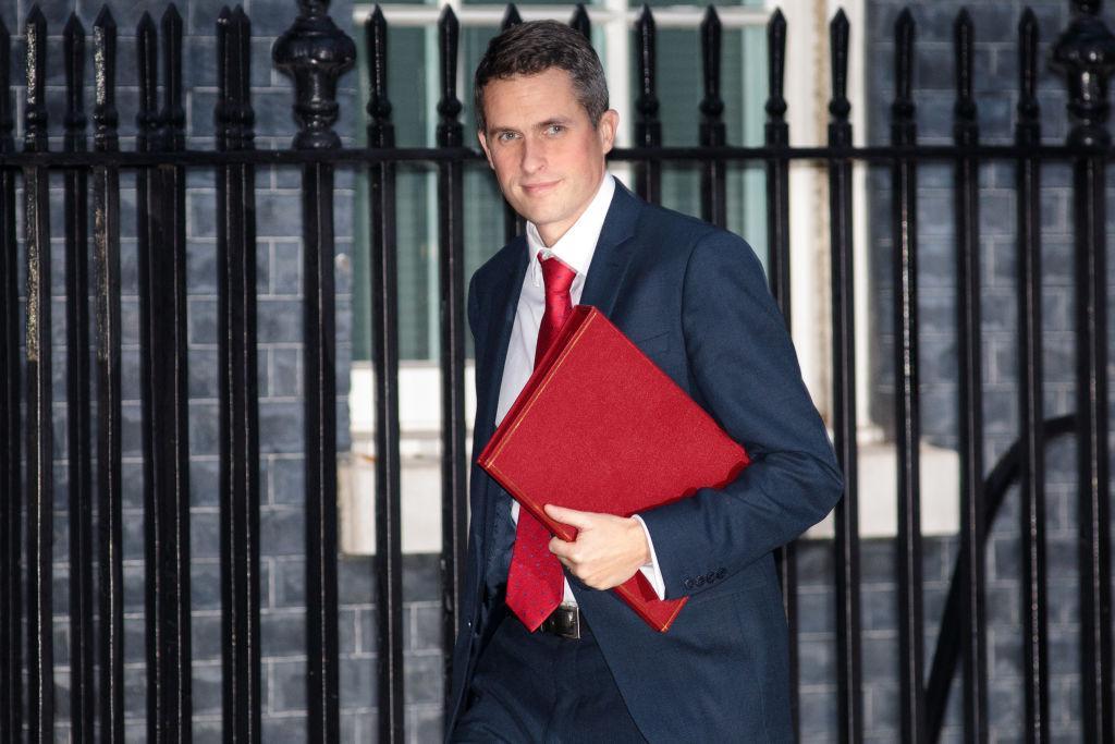 Conservative Defence Secretary Gavin Williamson