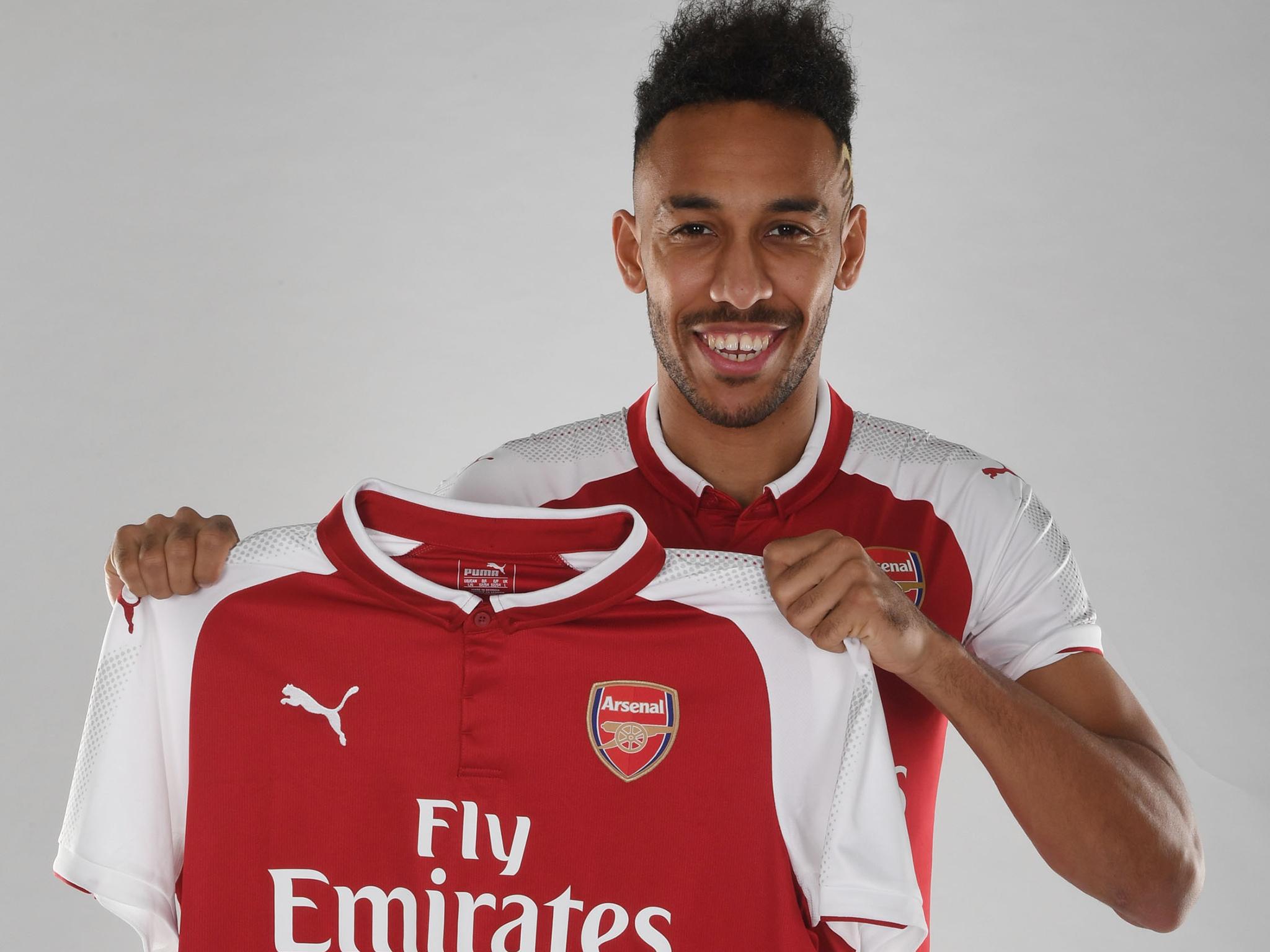 Pierre-Emerick Aubameyang has joined Arsenal from Borussia Dortmund for £56m