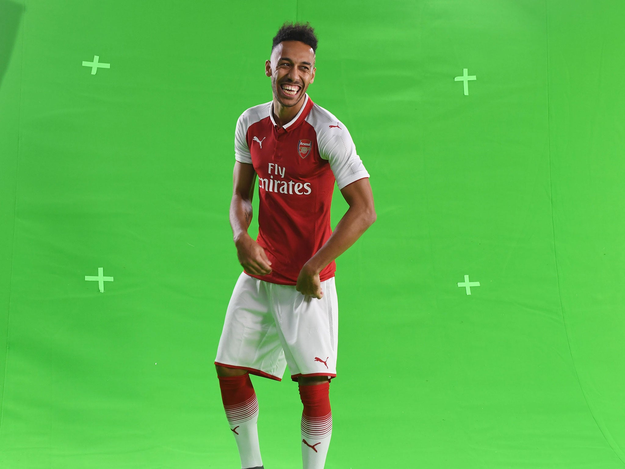 Pierre-Emerick Aubameyang was confirmed as an Arsenal player on Wednesday